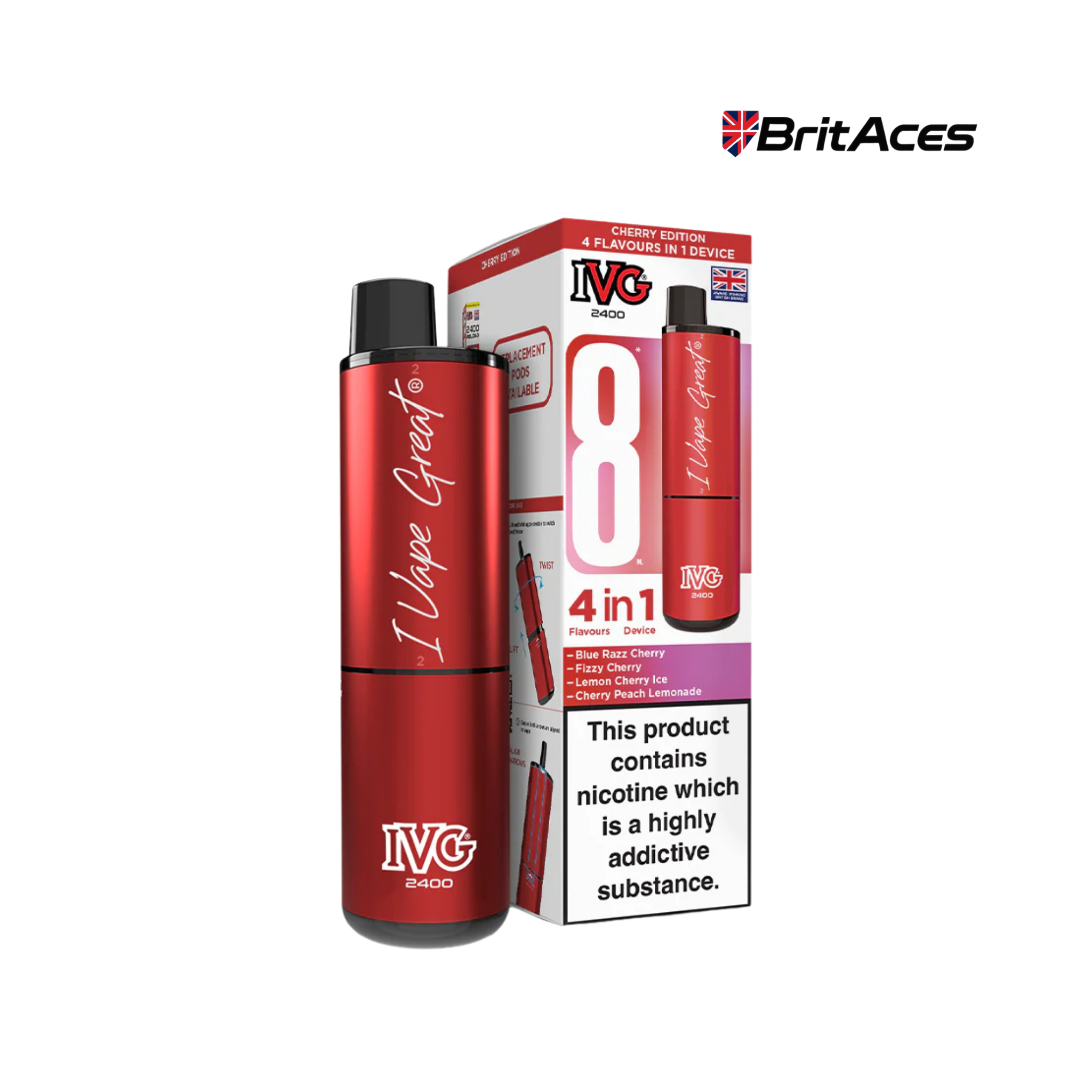 IVG 2400 4in1 Vape Kit