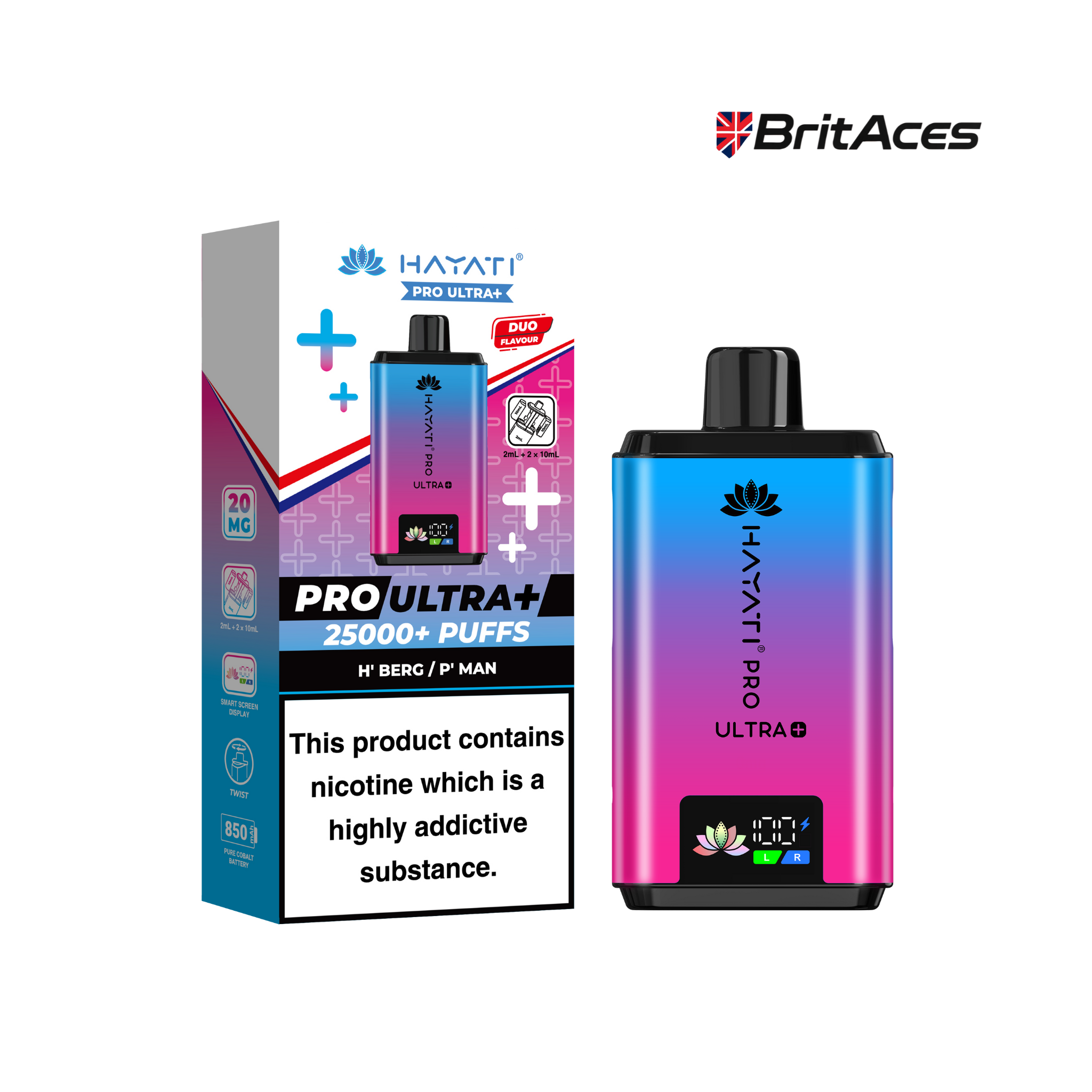 Hayati Pro Ultra+ 25000 PUFFS