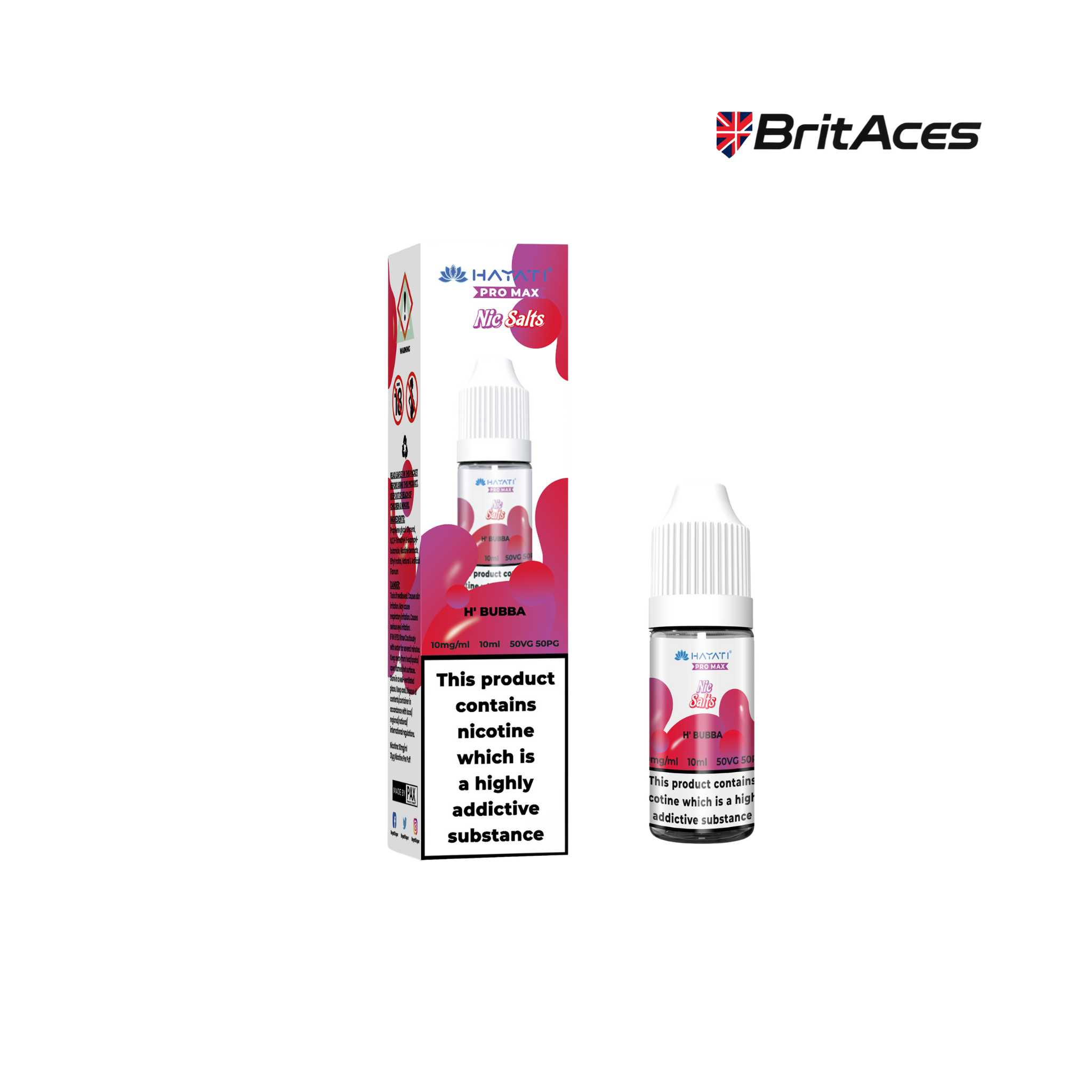 Hayati Pro Max Nic Salts (10mg)