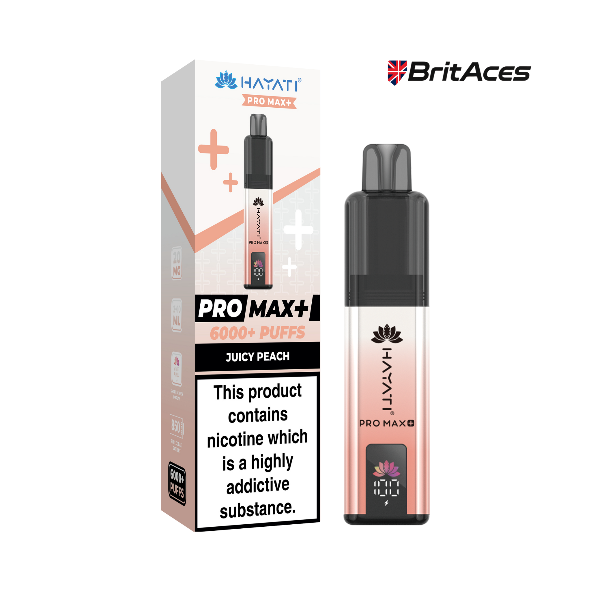 Hayati Pro Max+ 6000 PUFFS