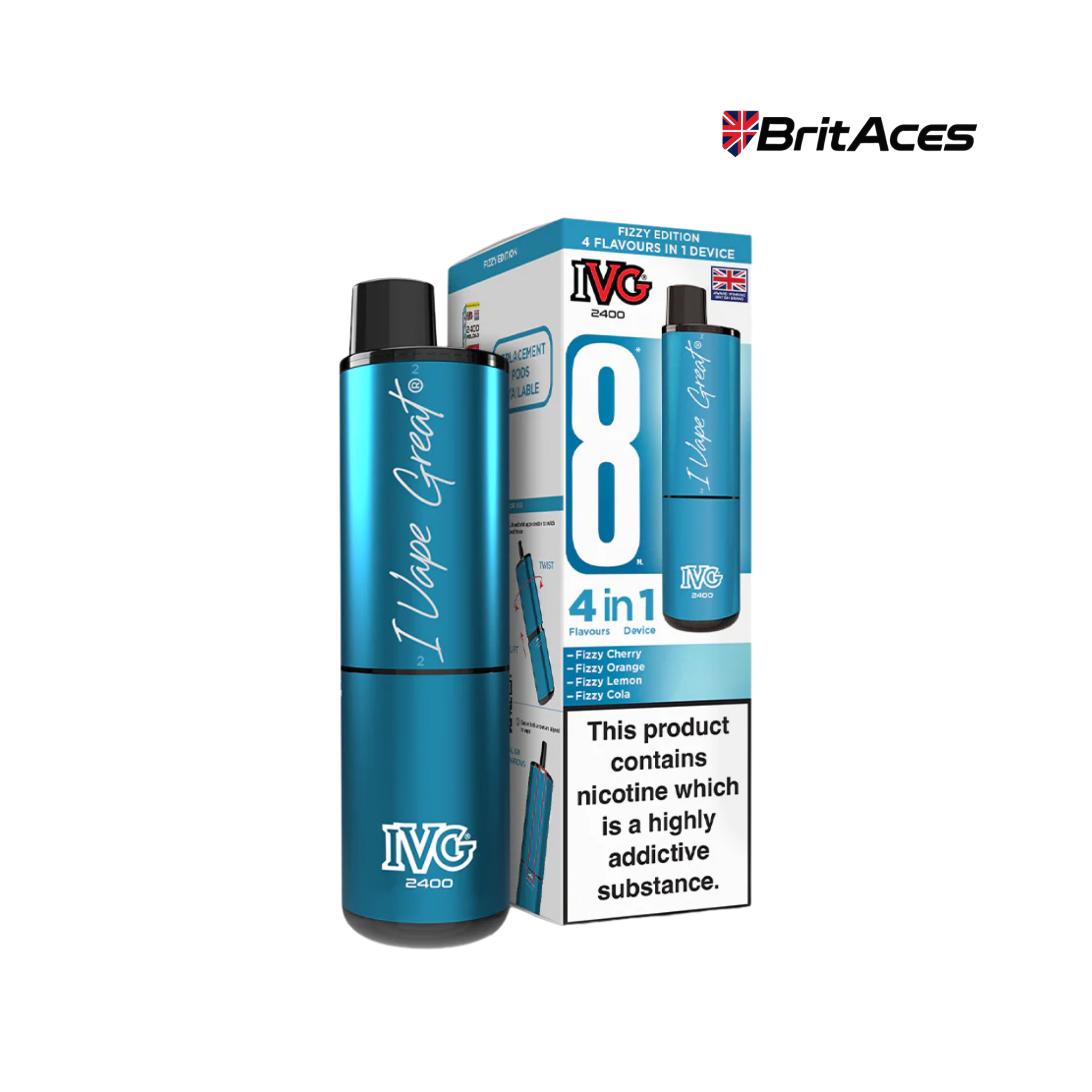 IVG 2400 4in1 Vape Kit