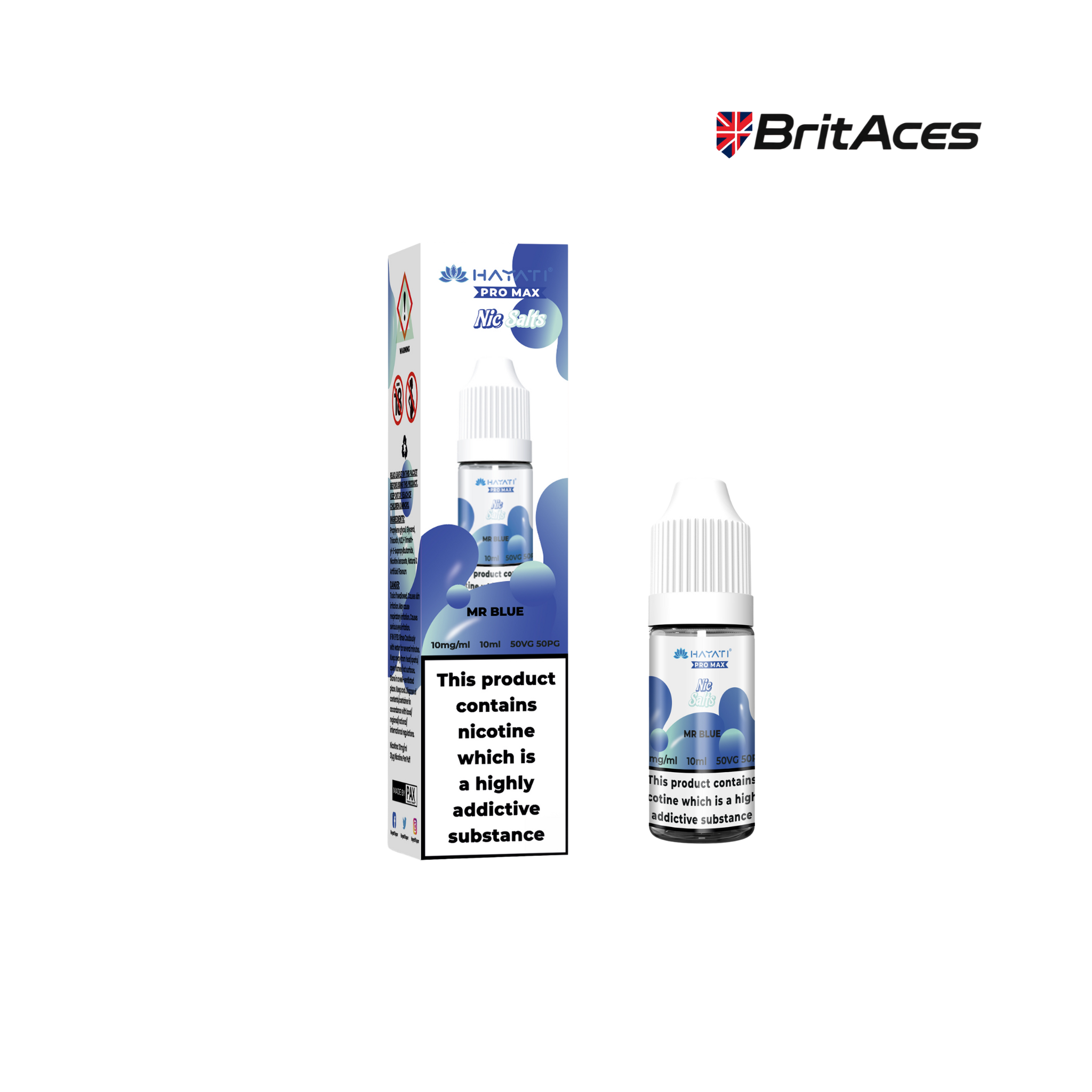 Hayati Pro Max Nic Salts (10mg)
