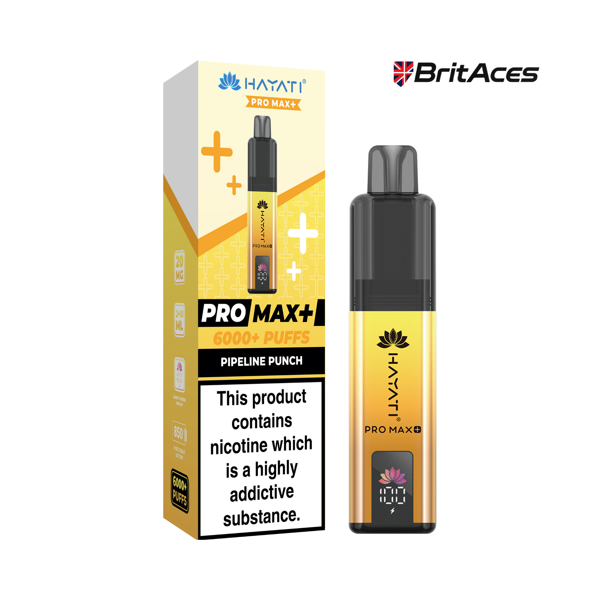 Hayati Pro Max+ 6000 PUFFS