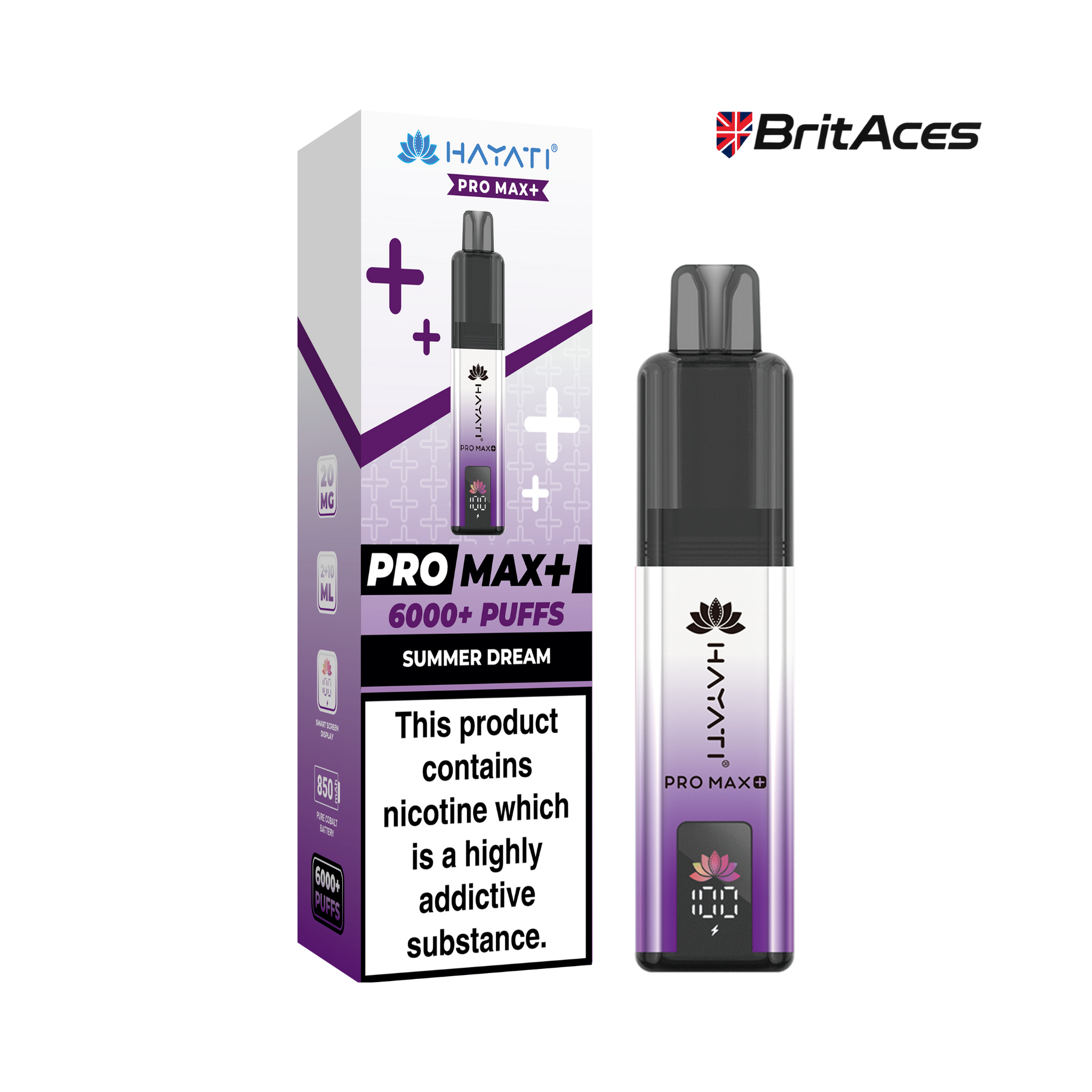 Hayati Pro Max+ 6000 PUFFS