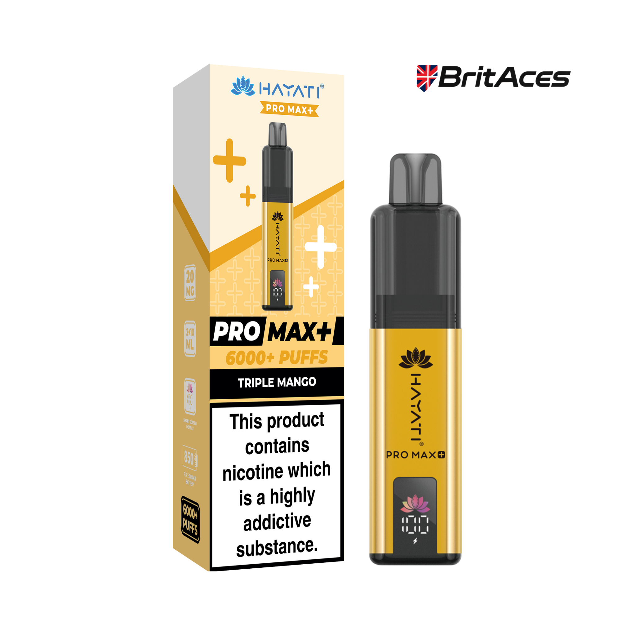 Hayati Pro Max+ 6000 PUFFS