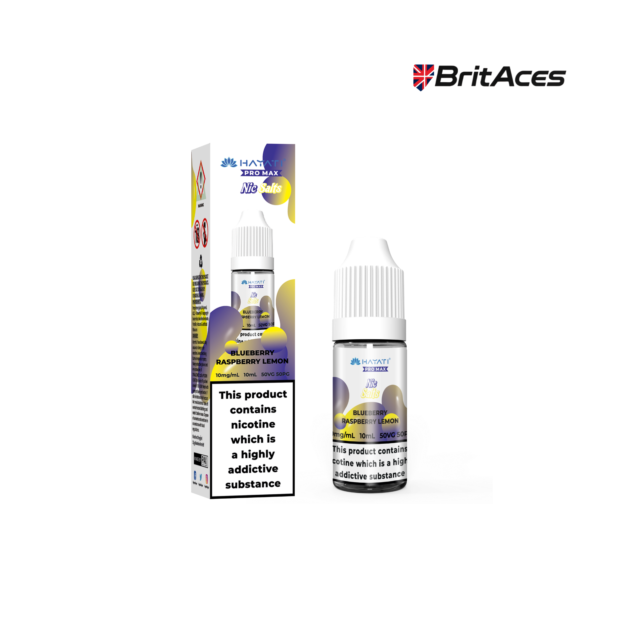 Hayati Pro Max Nic Salts (10mg)