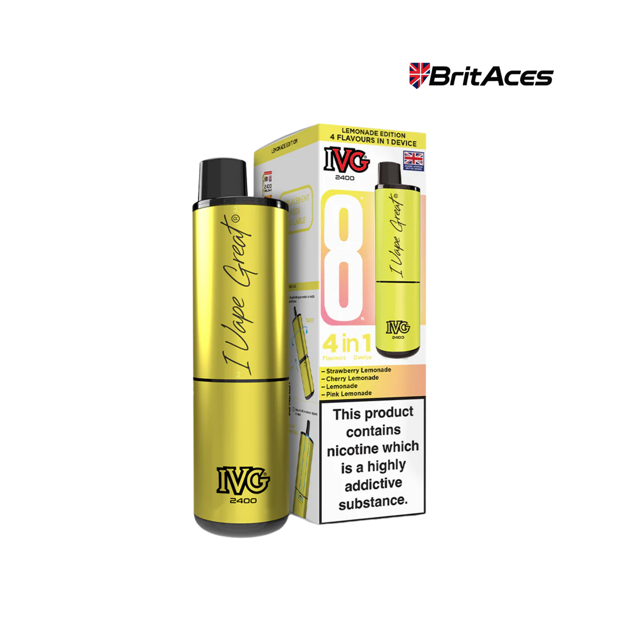 IVG 2400 4in1 Vape Kit