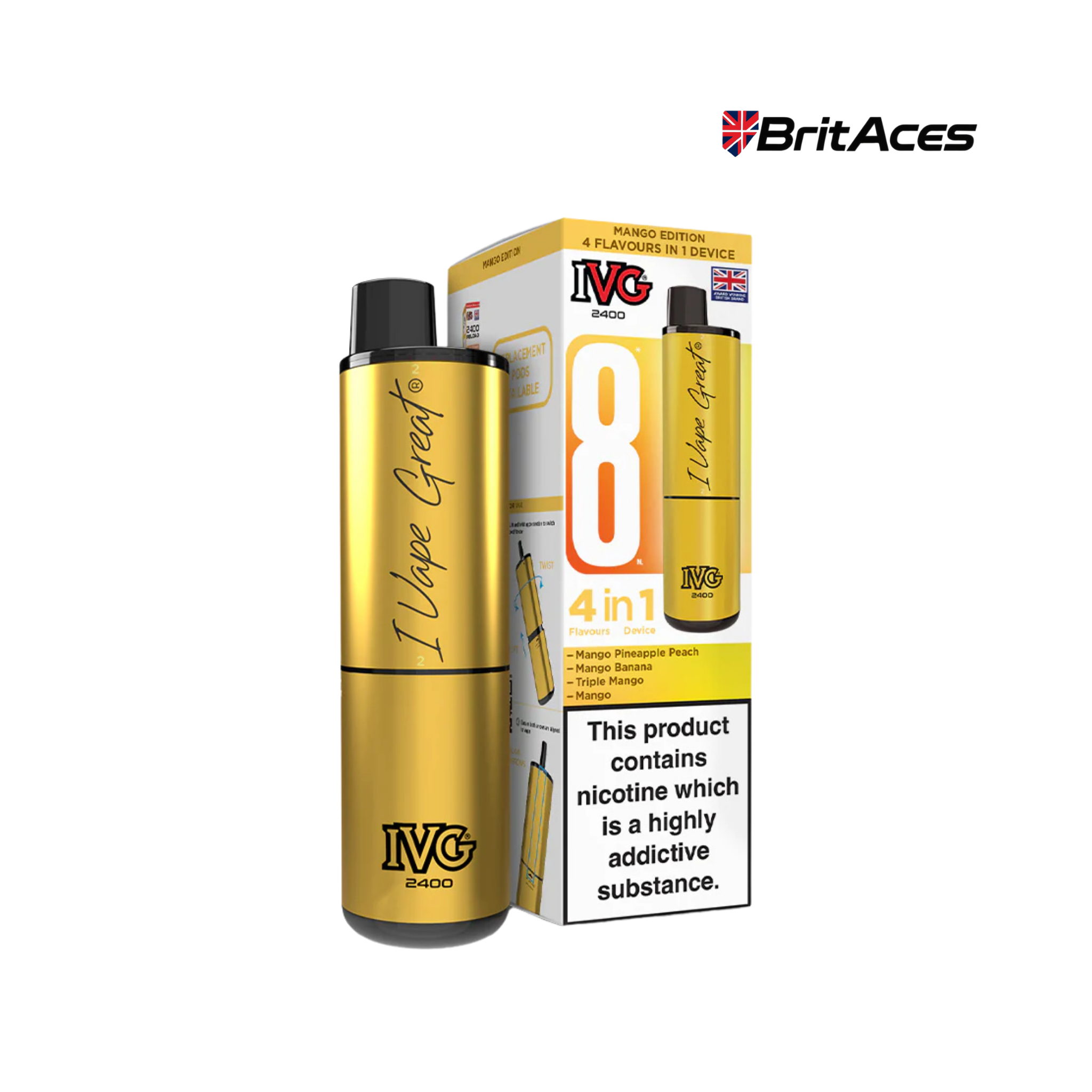 IVG 2400 4in1 Vape Kit