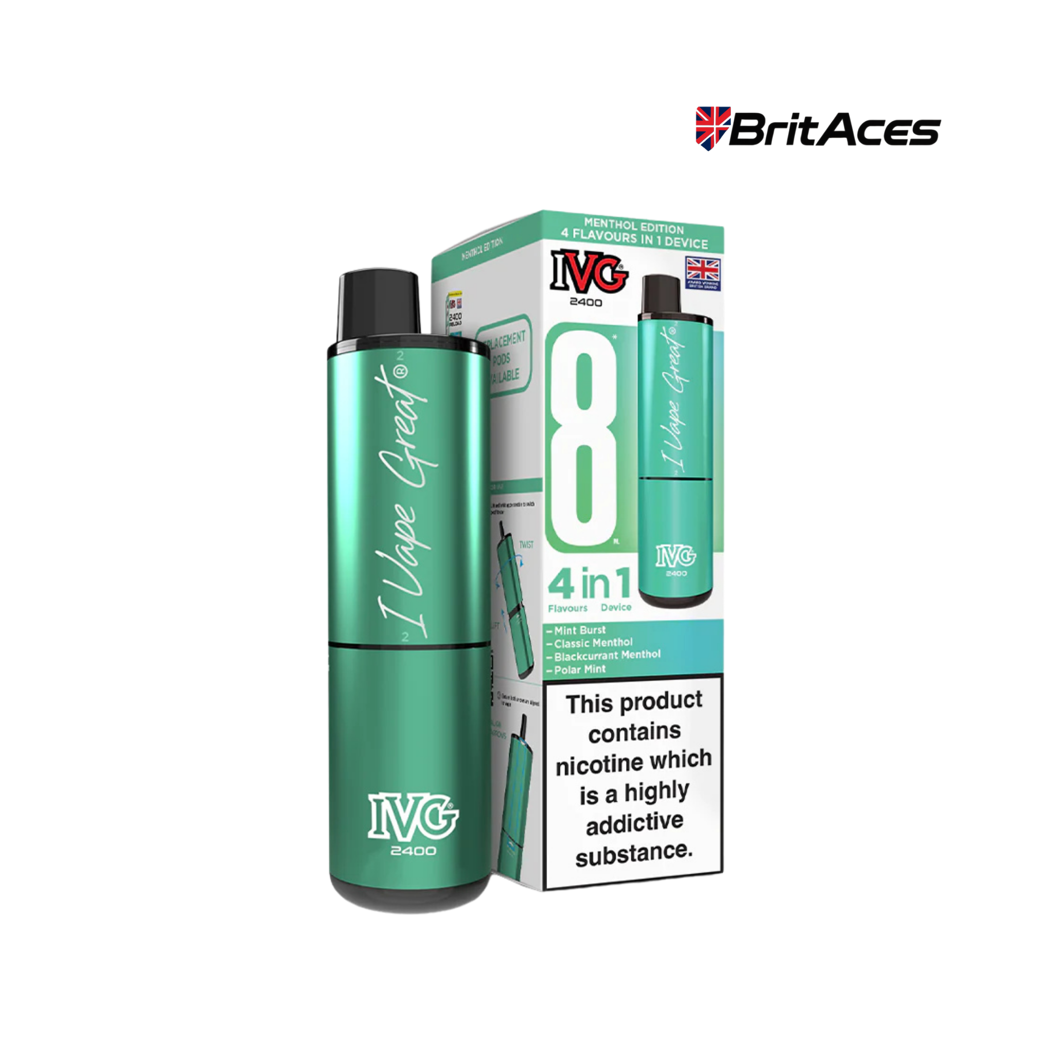 IVG 2400 4in1 Vape Kit