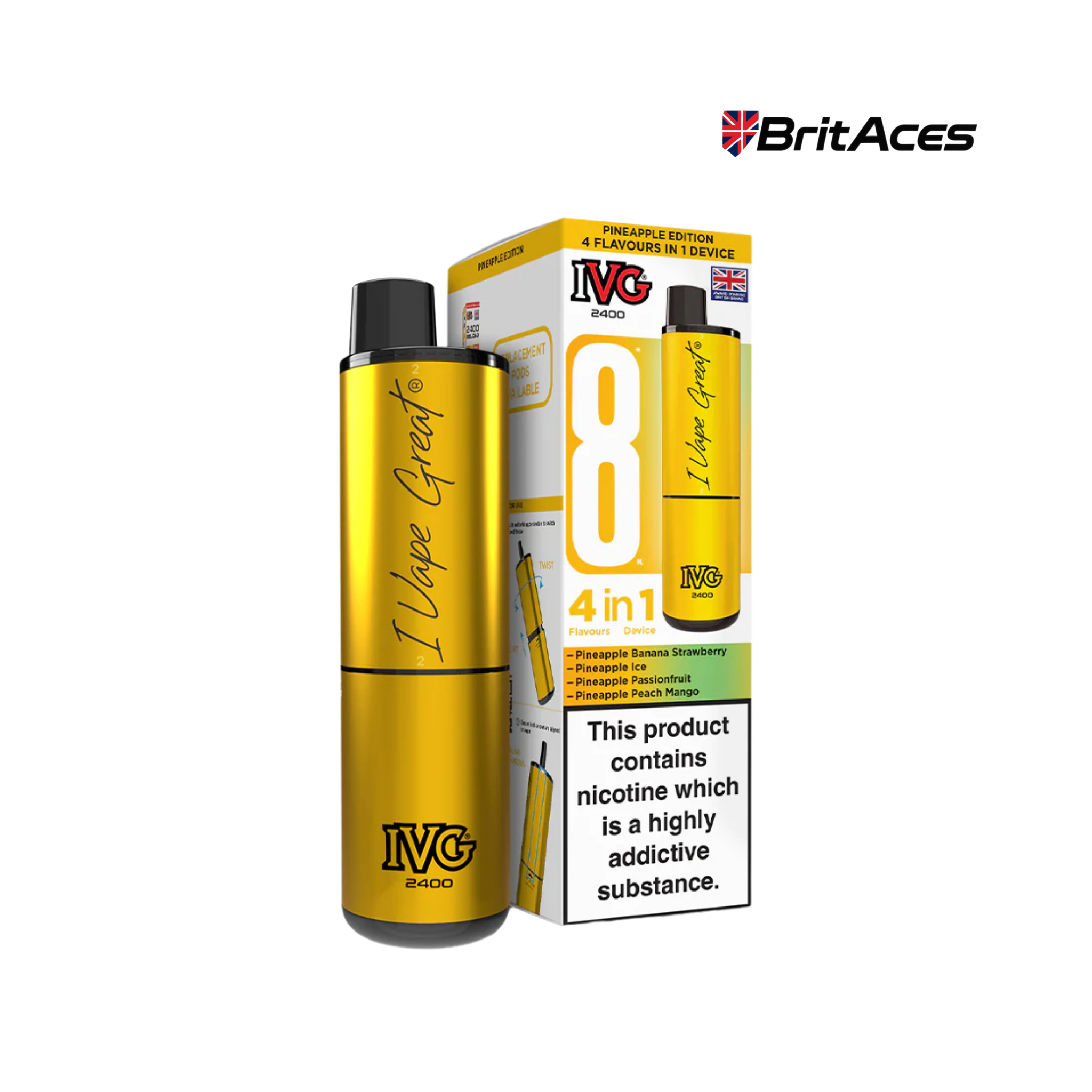 IVG 2400 4in1 Vape Kit