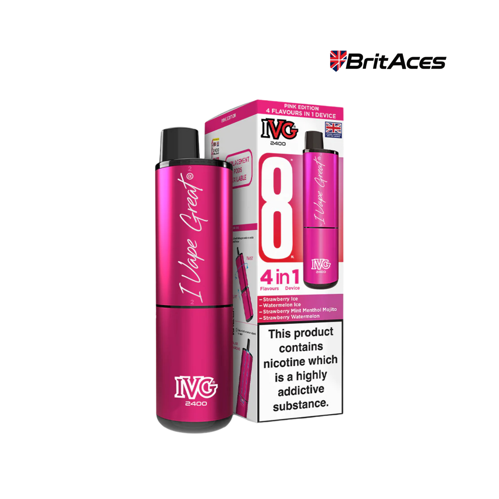 IVG 2400 4in1 Vape Kit