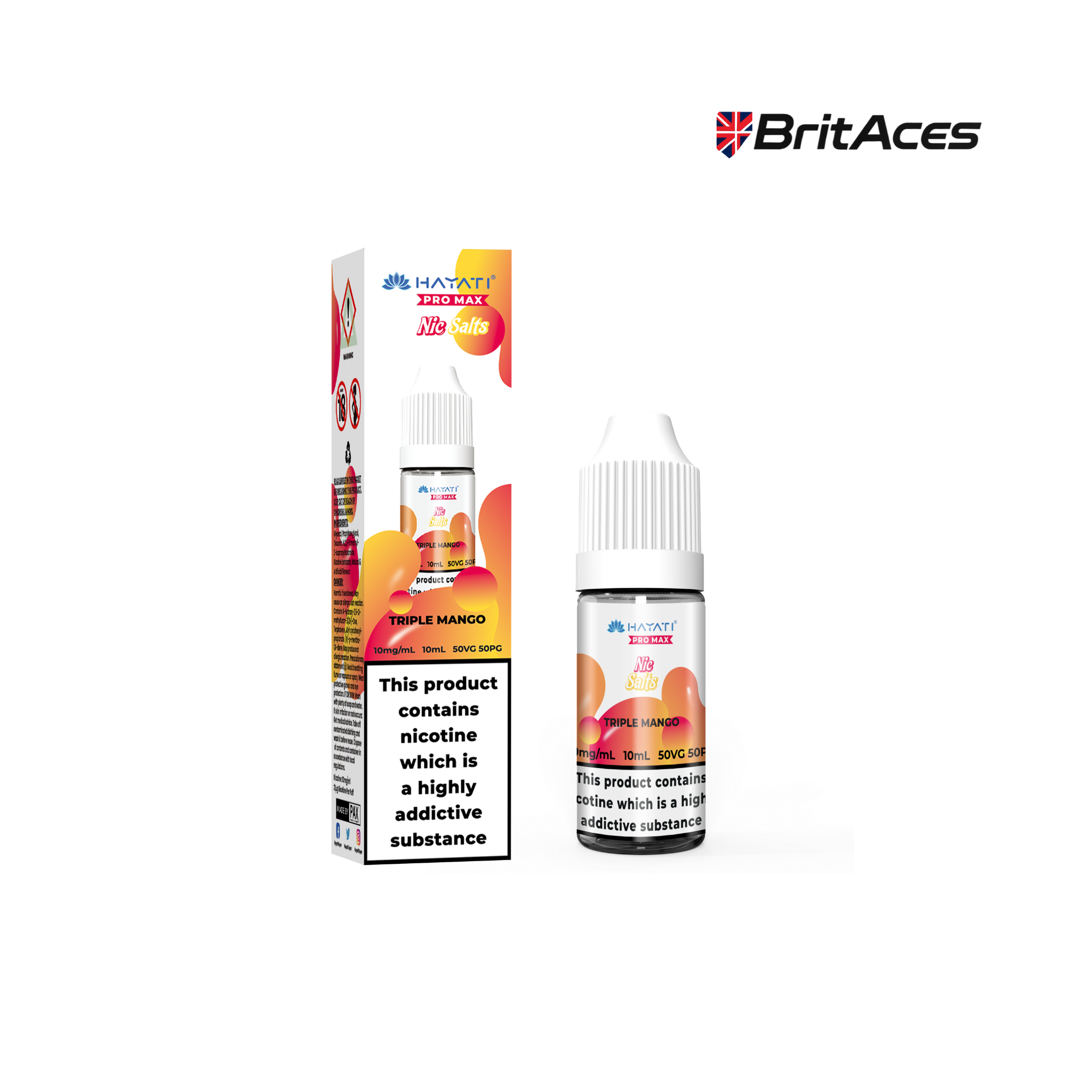 Hayati Pro Max Nic Salts (10mg)