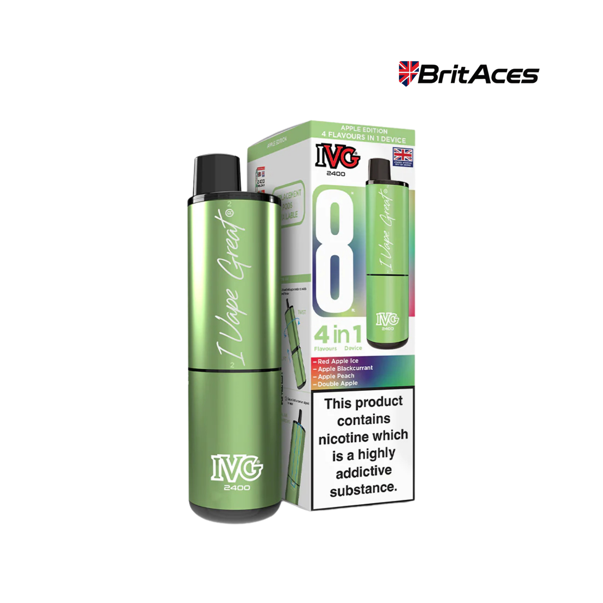 IVG 2400 4in1 Vape Kit
