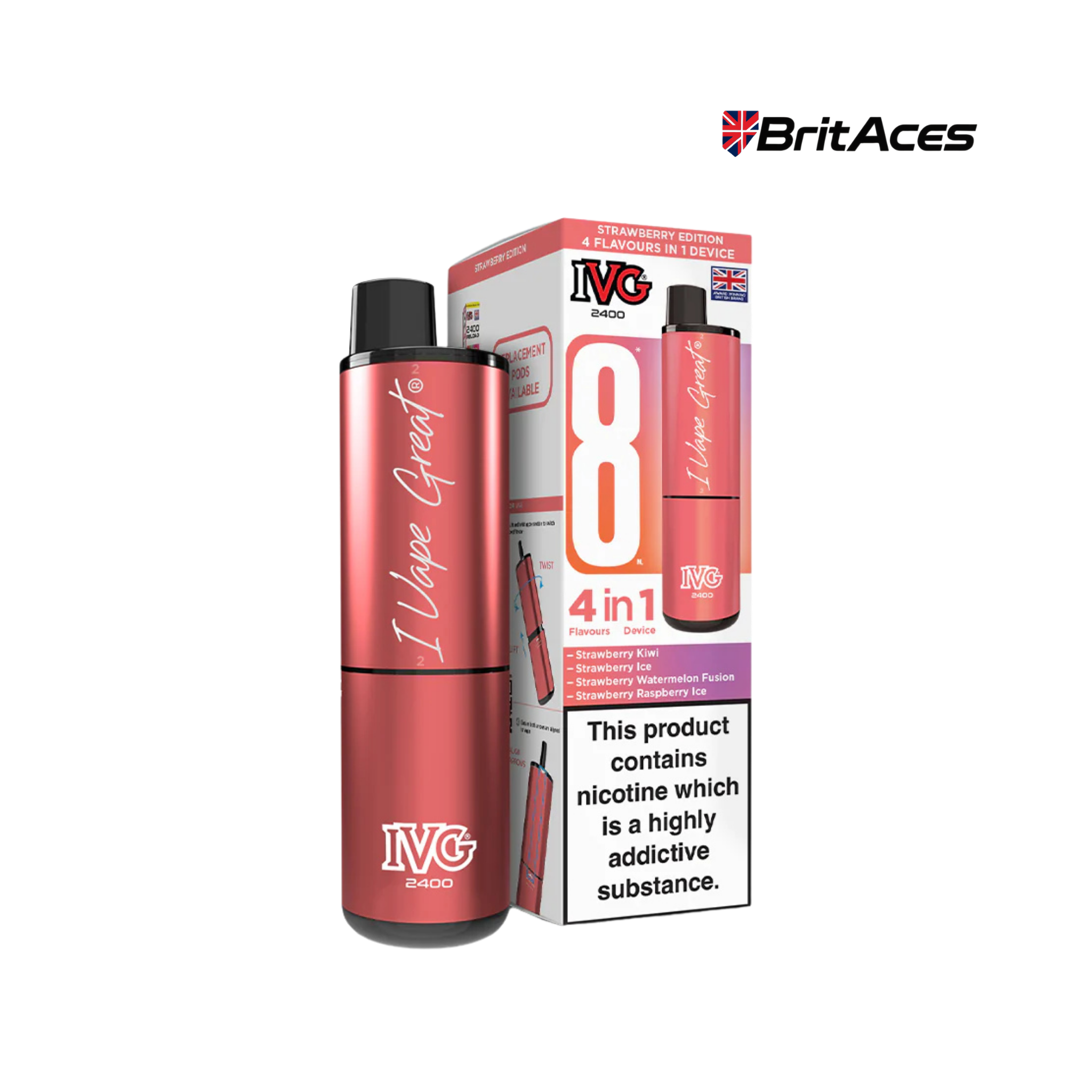 IVG 2400 4in1 Vape Kit