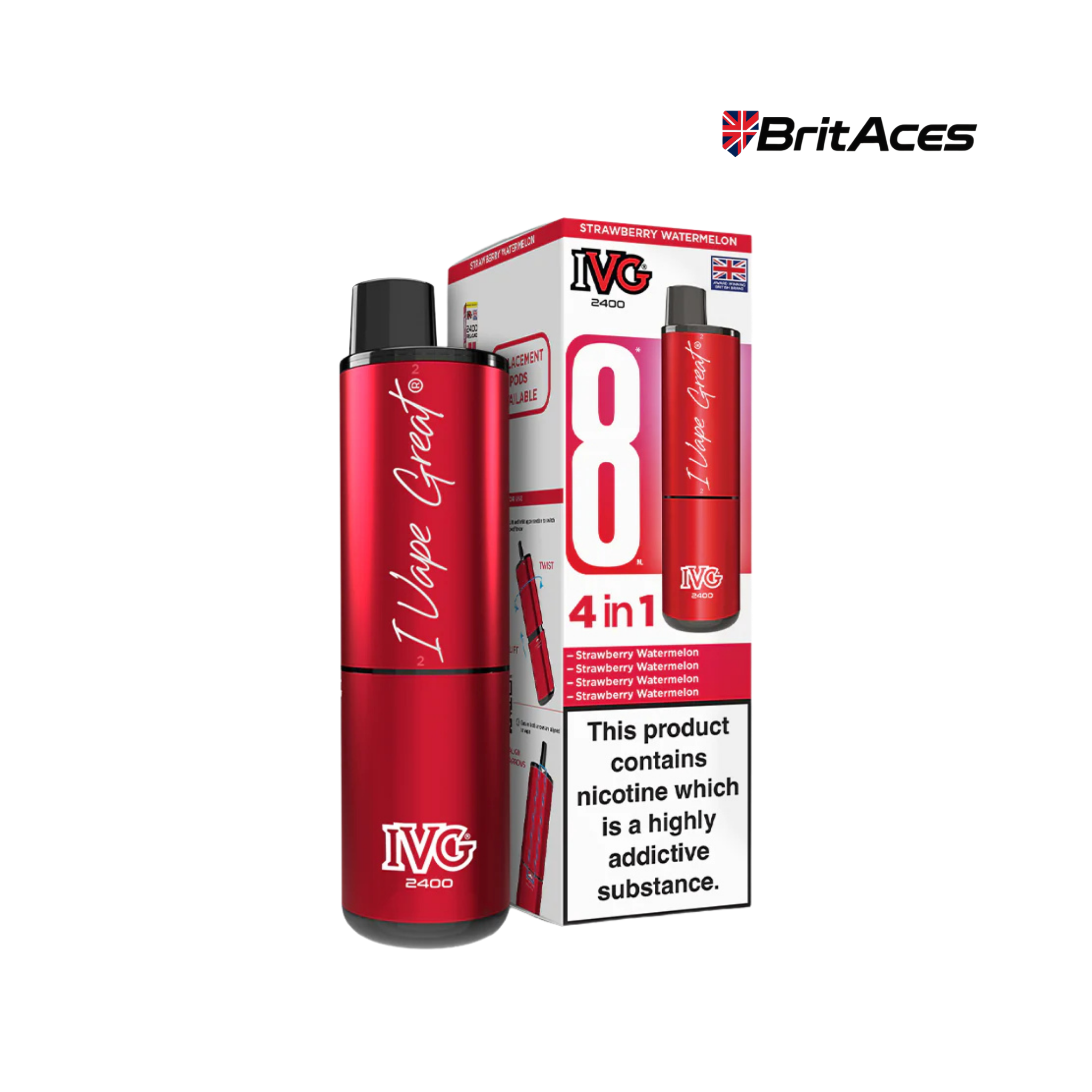 IVG 2400 4in1 Vape Kit