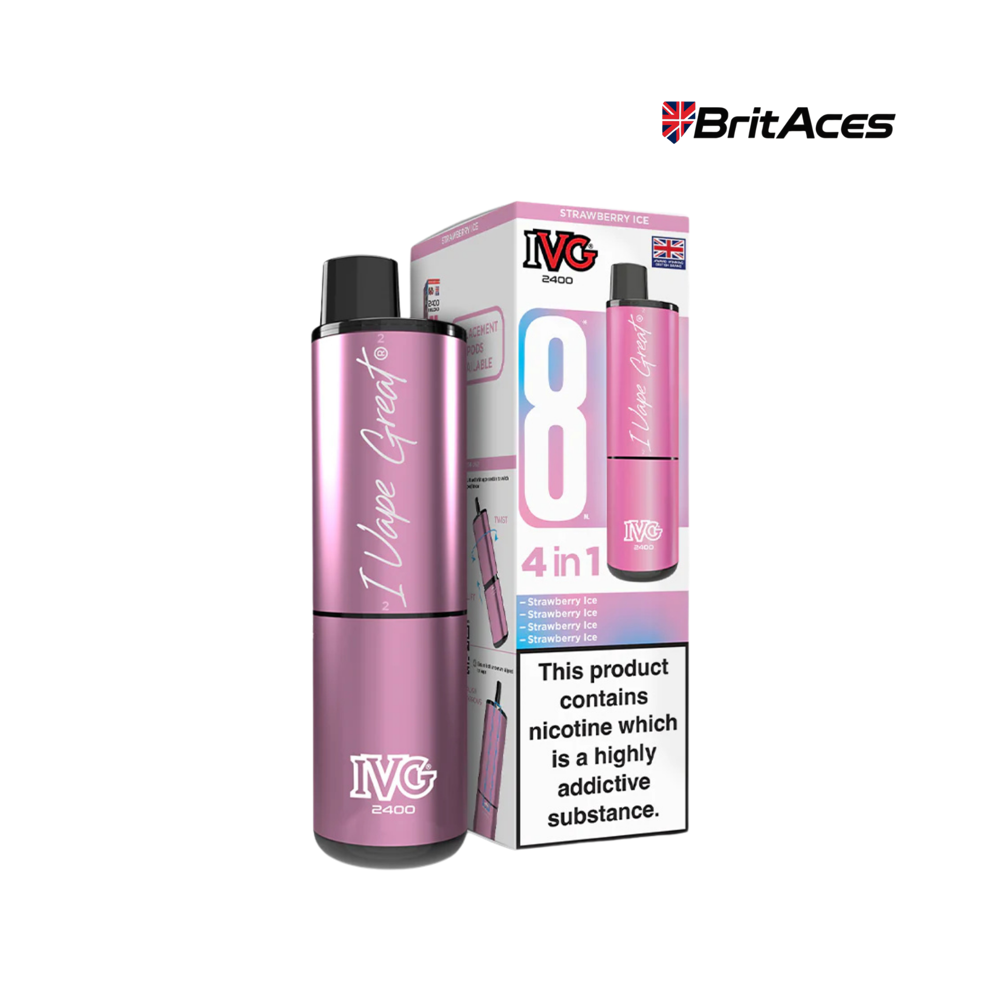 IVG 2400 4in1 Vape Kit