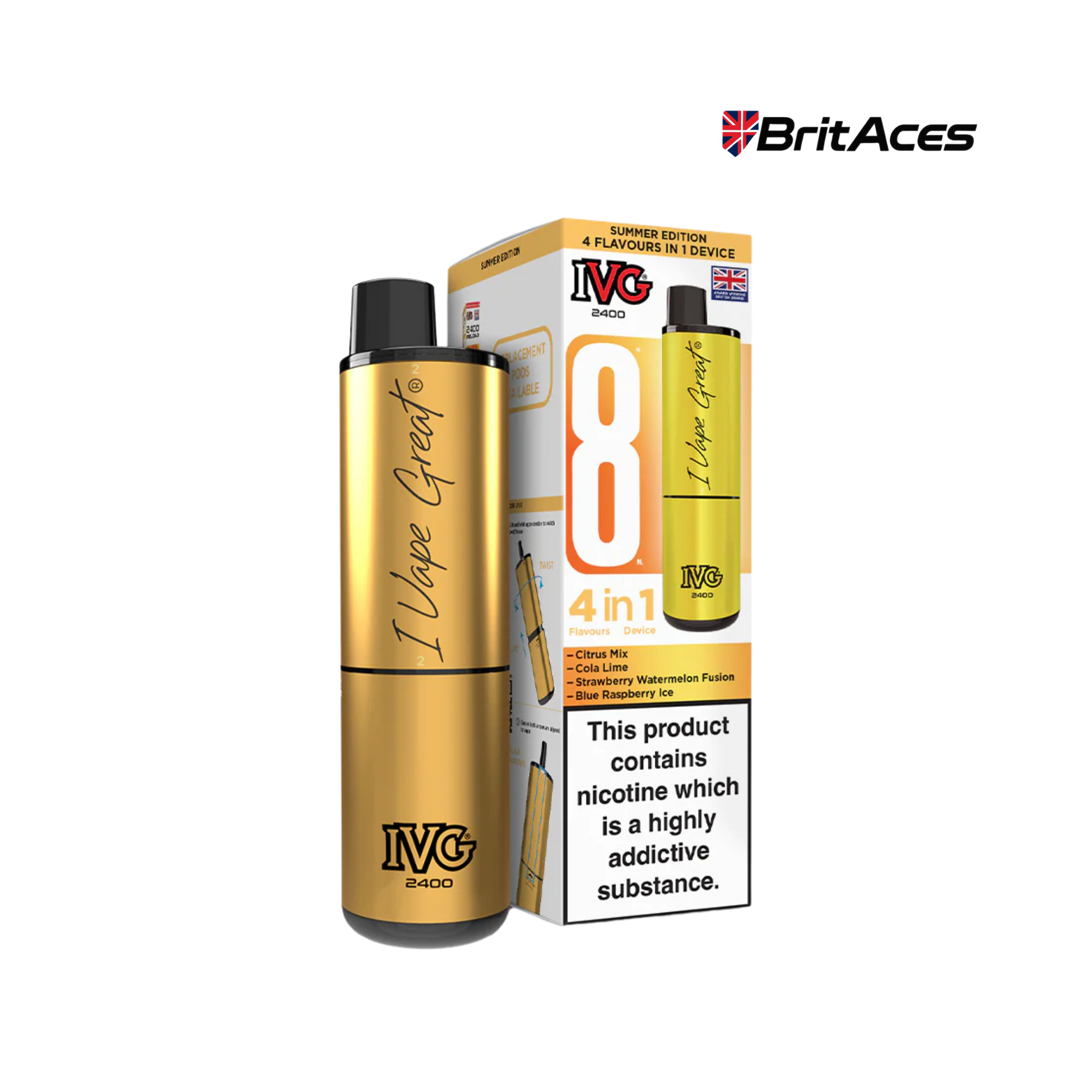 IVG 2400 4in1 Vape Kit