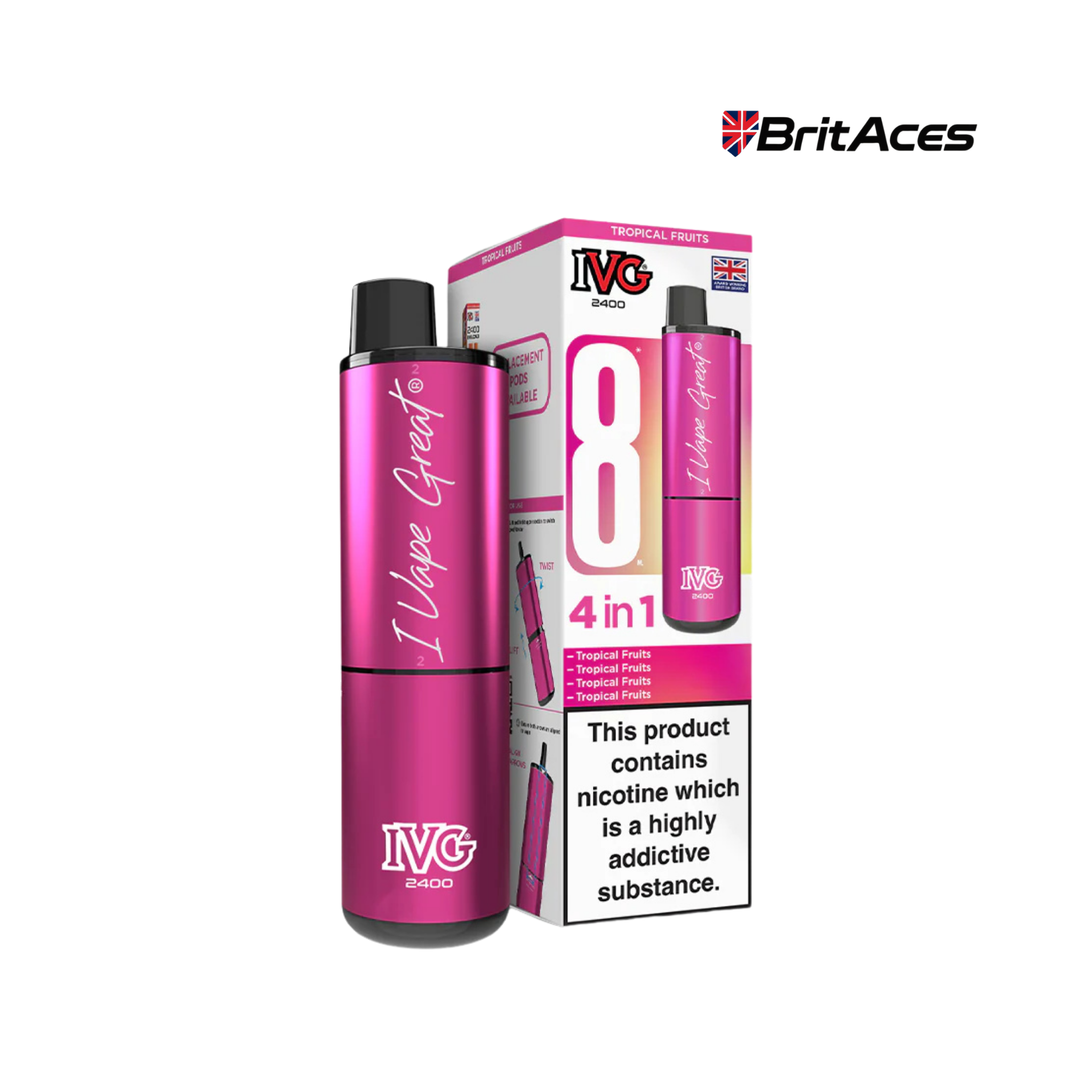 IVG 2400 4in1 Vape Kit