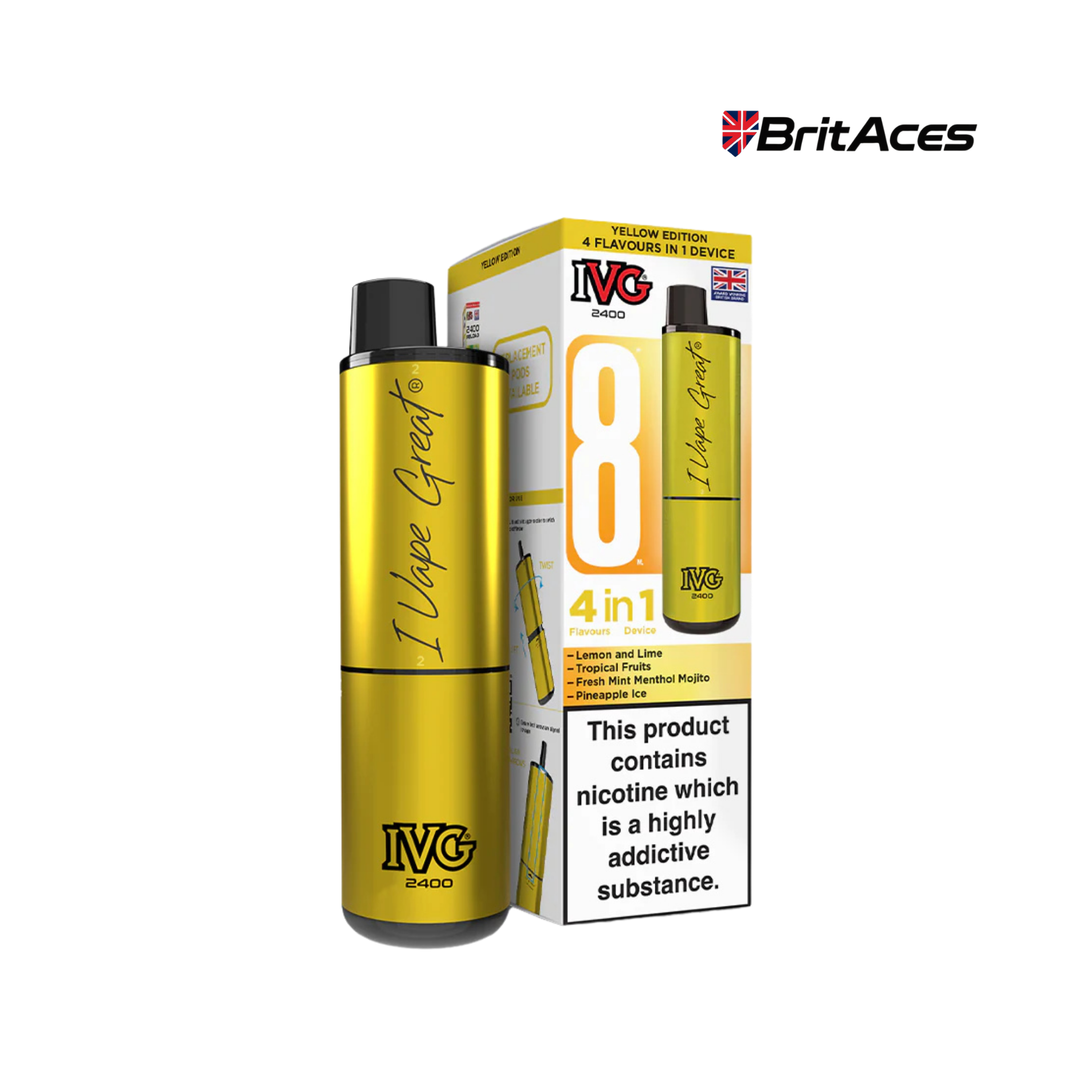IVG 2400 4in1 Vape Kit