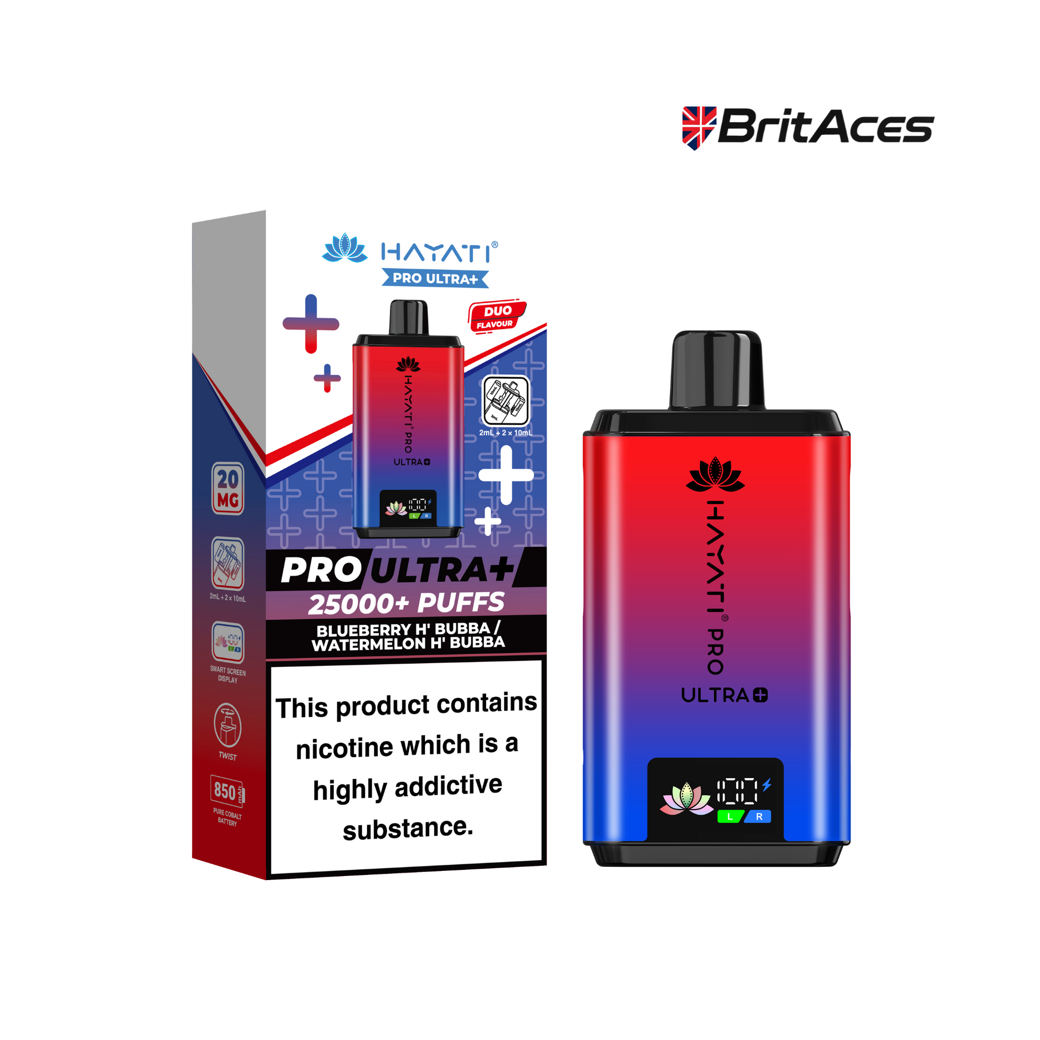 Hayati Pro Ultra+ 25000 PUFFS