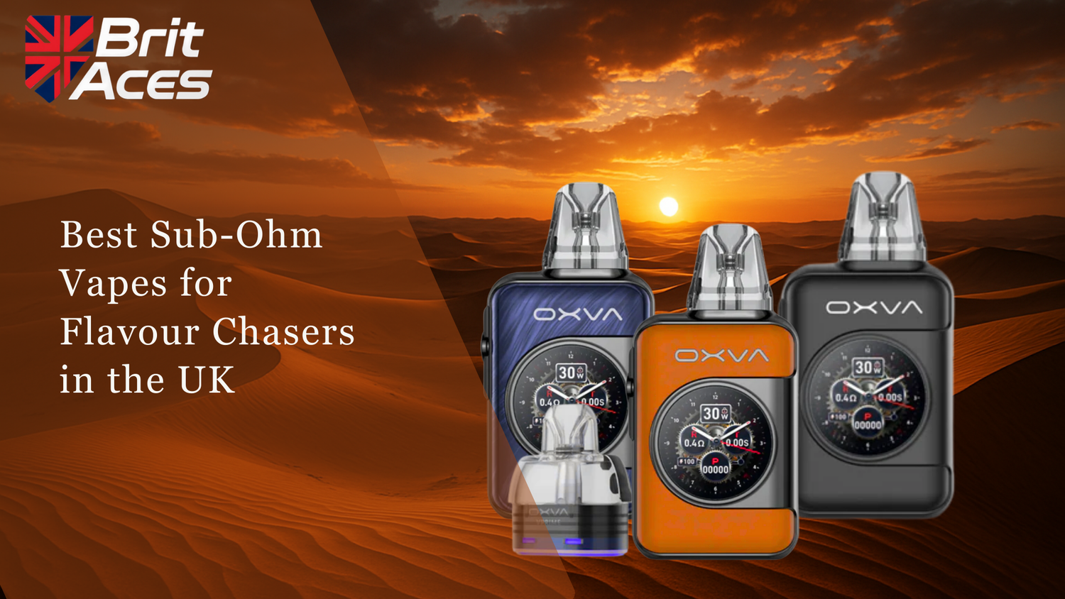 Best Sub-Ohm Vapes for Flavour Chasers in the UK