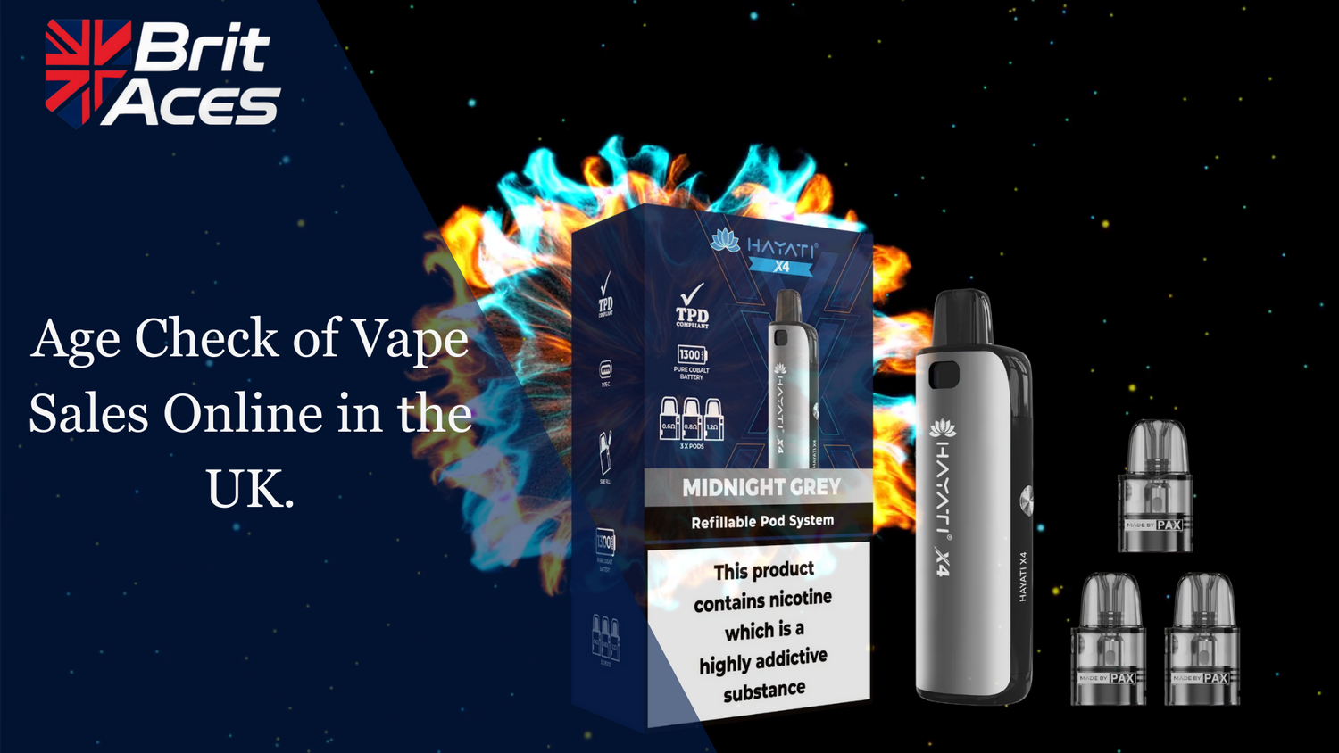 Age Check of Vape Sales Online in the UK