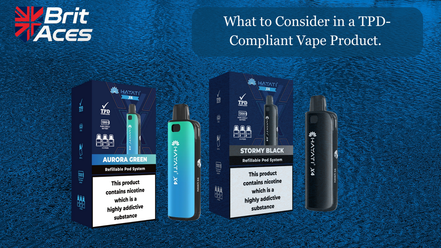 What to Consider in a TPD-Compliant Vape Product