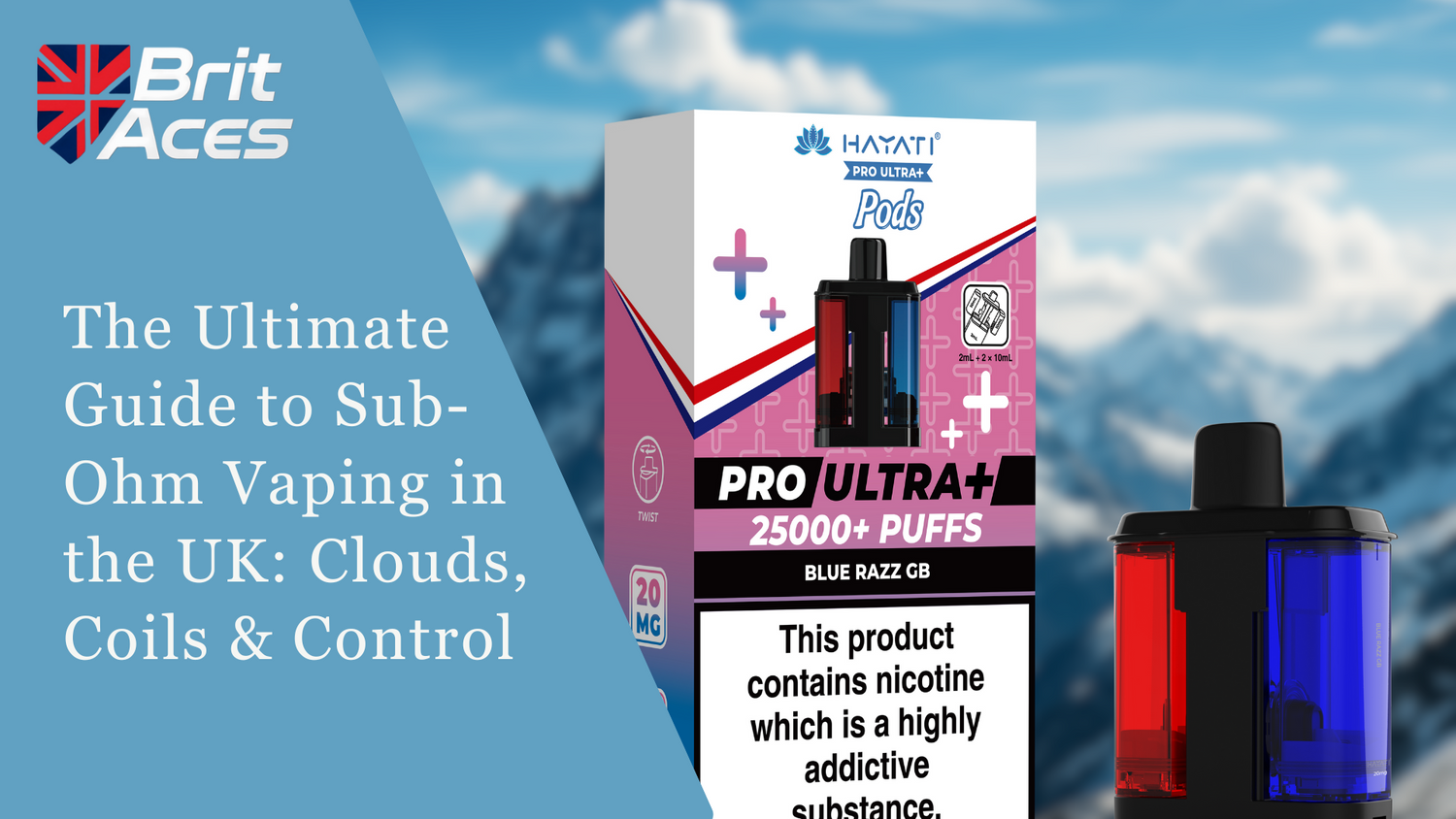 The Ultimate Guide to Sub-Ohm Vaping in the UK: clouds, coils, and control