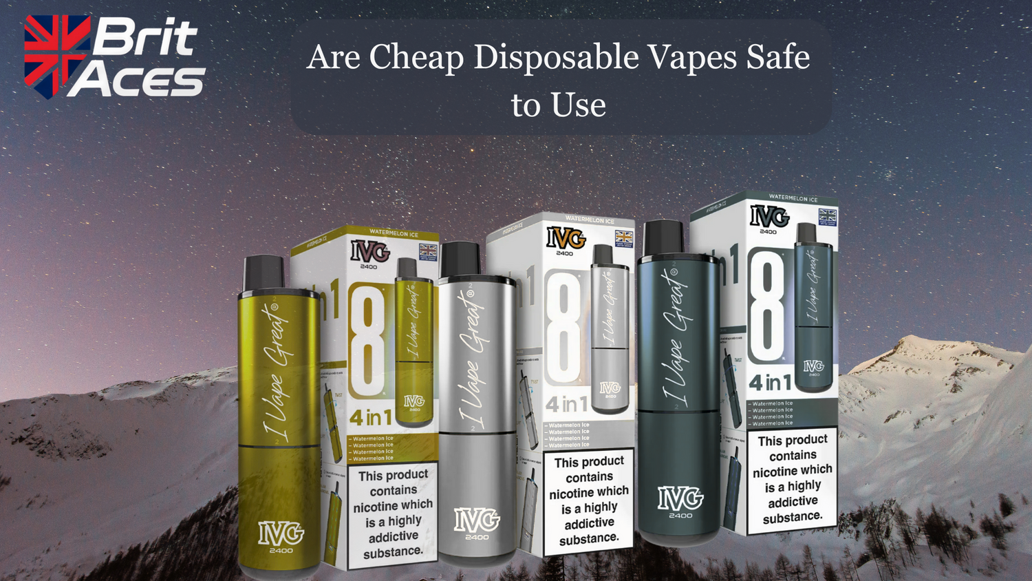 Are Disposable Vapes that are cheap safe to use?