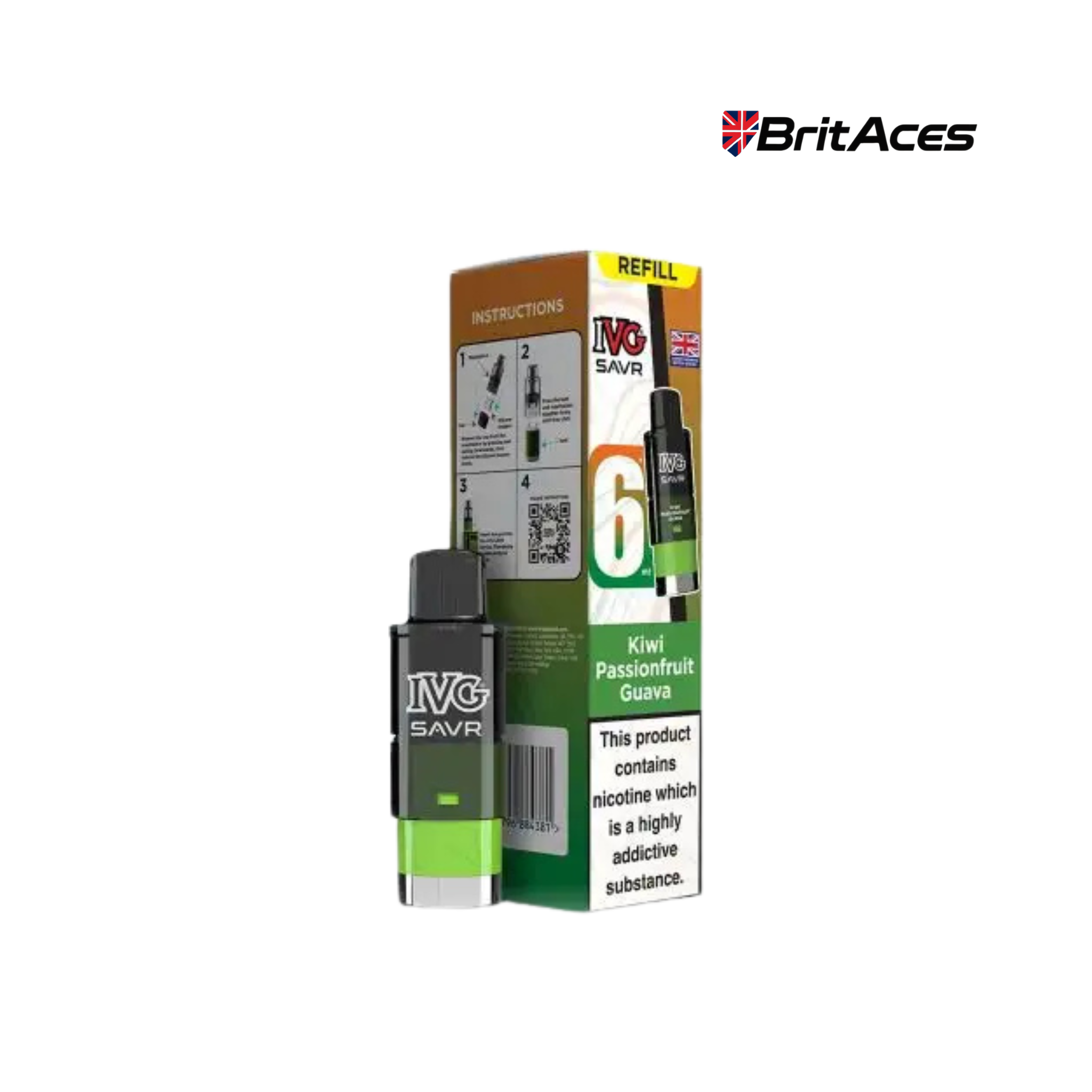 IVG SAVR Prefilled Pods
