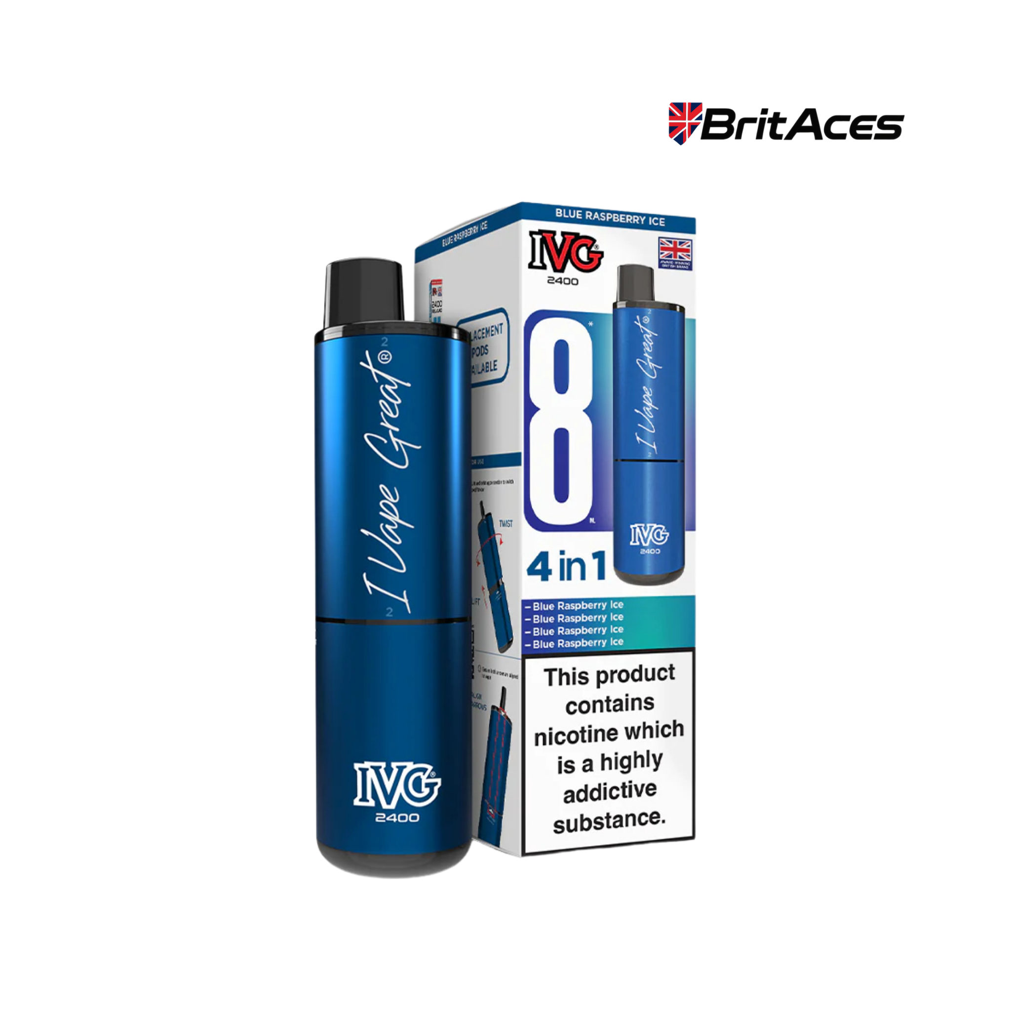 IVG 2400 4in1 Vape Kit