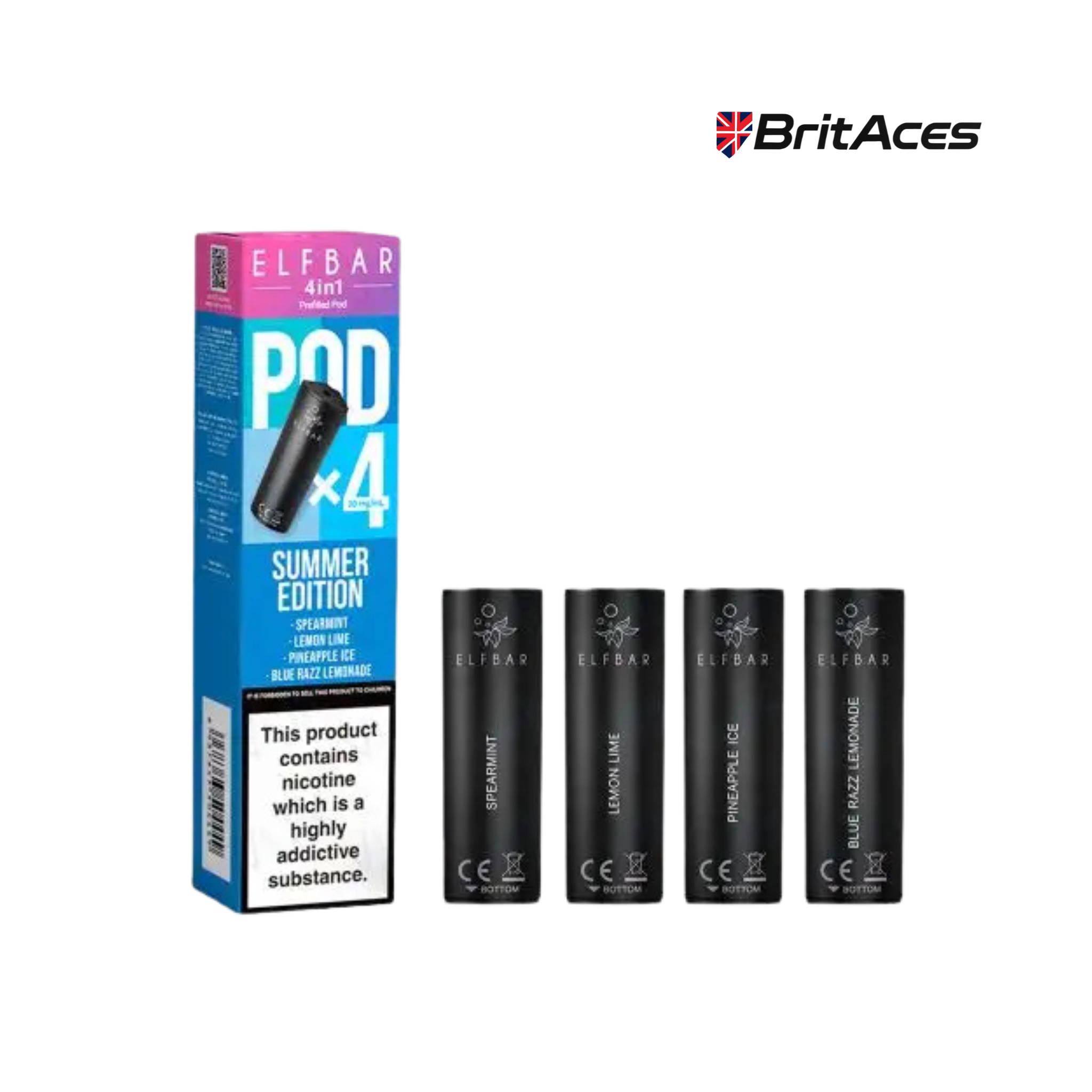 ElfBar 4in1 Multi Flavour Prefilled Pods
