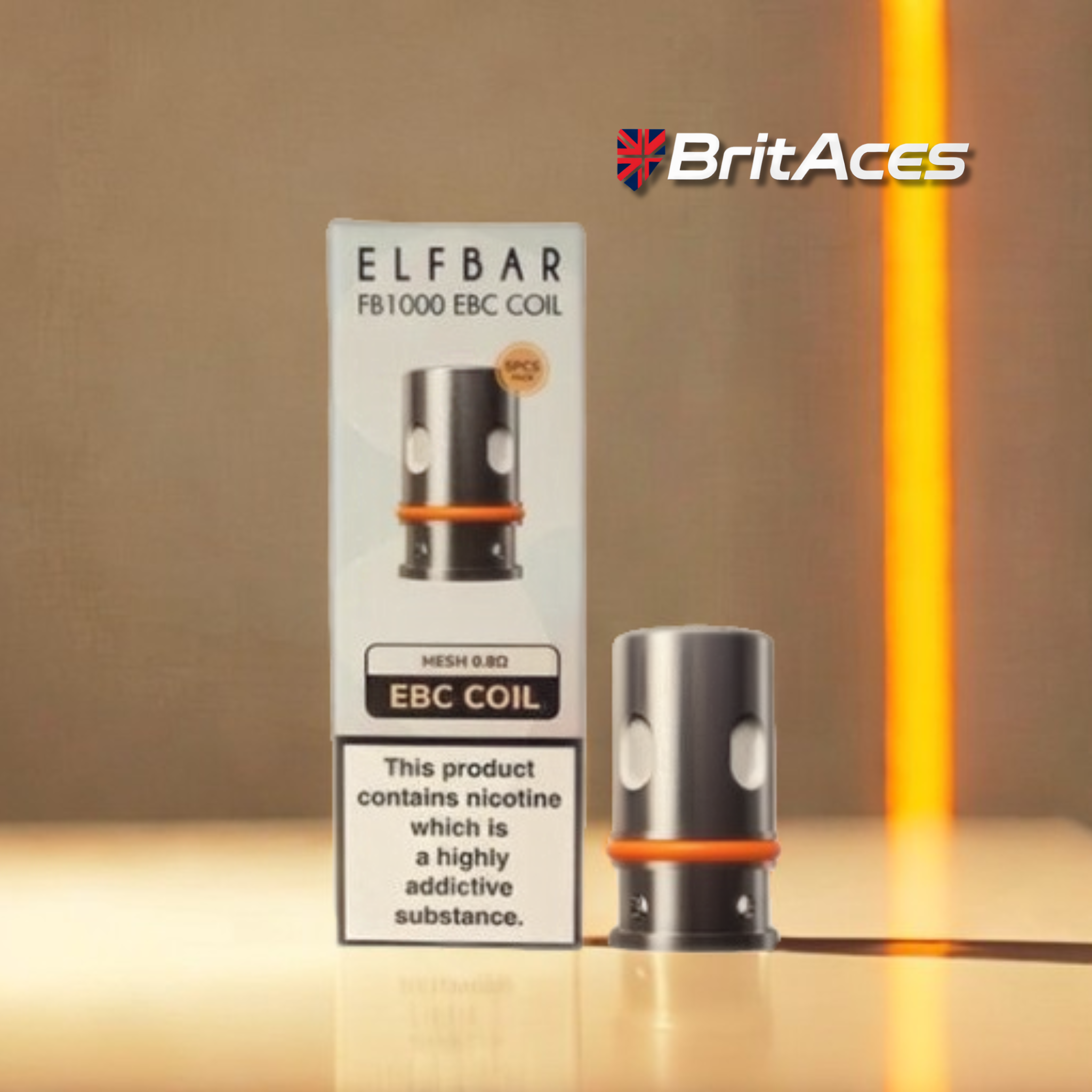 Elfbar FB1000 EBC Replacement Coil Pack of 5