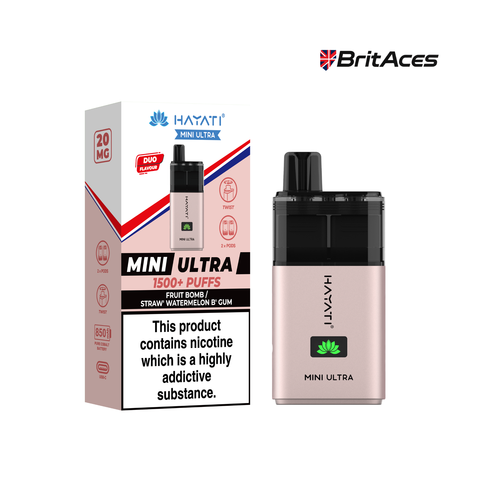 Hayati Mini Ultra 1500 PUFFS
