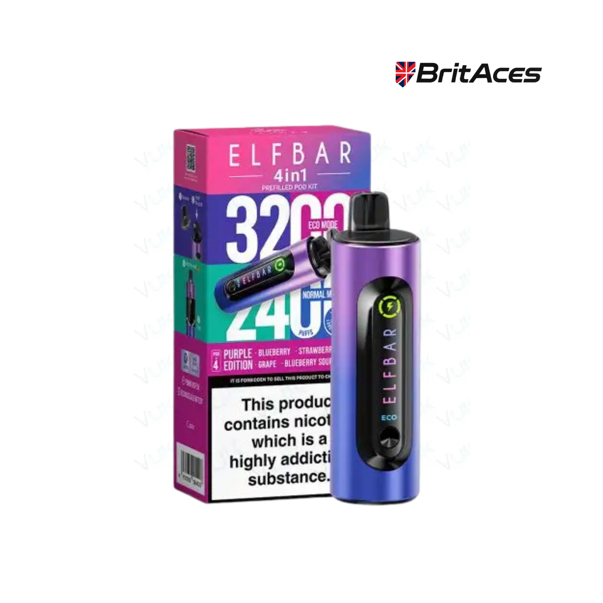 Elfbar 4in1 Prefilled Pod Kit