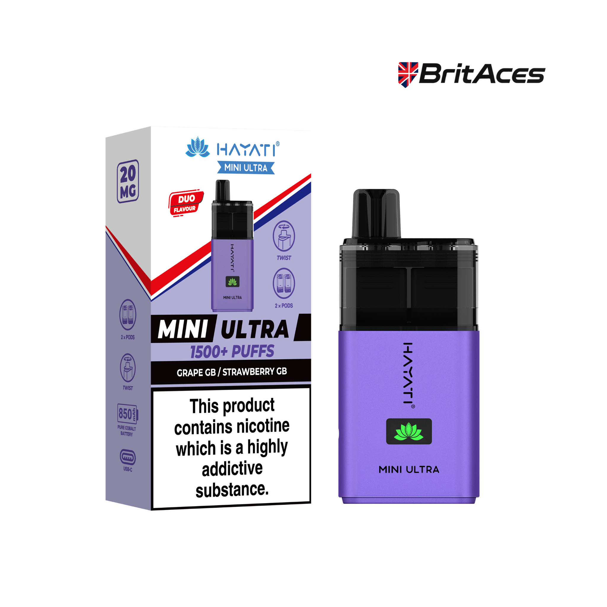 Hayati Mini Ultra 1500 PUFFS