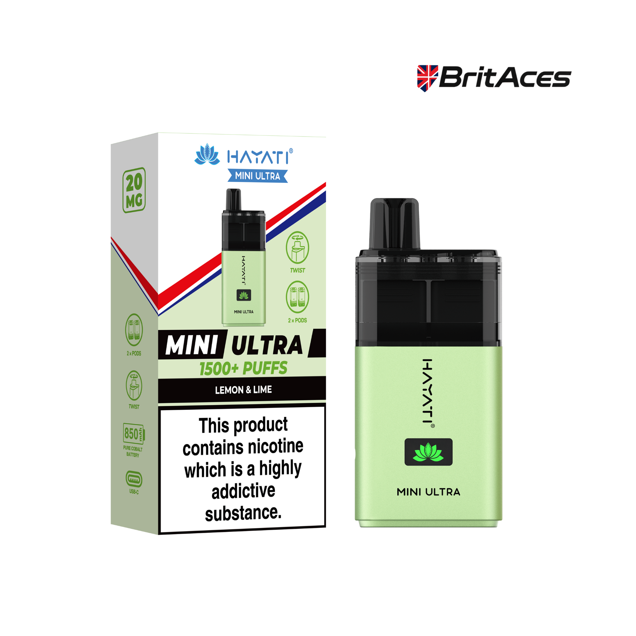 Hayati Mini Ultra 1500 PUFFS