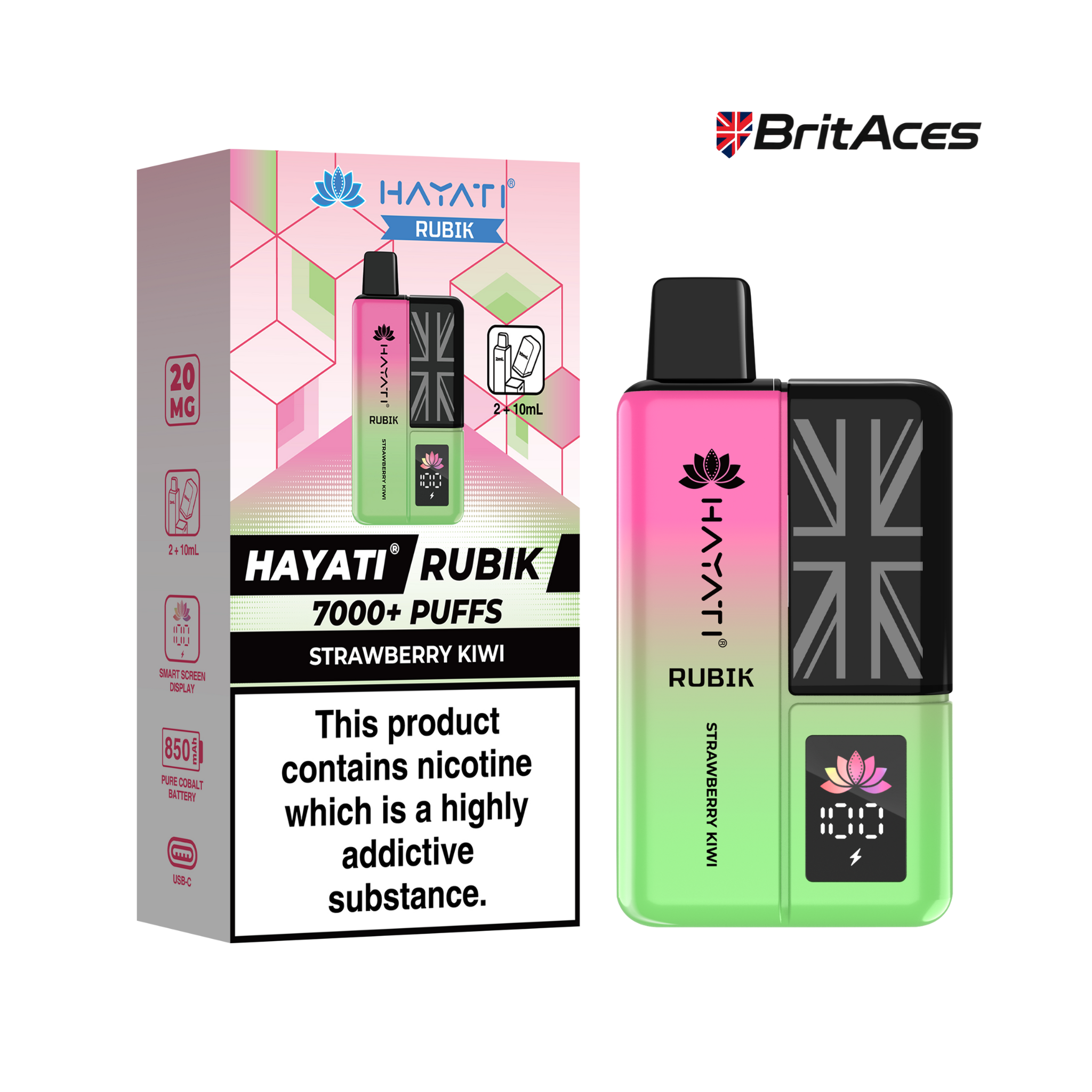 Hayati Rubik 7000 Puff Vape Kit