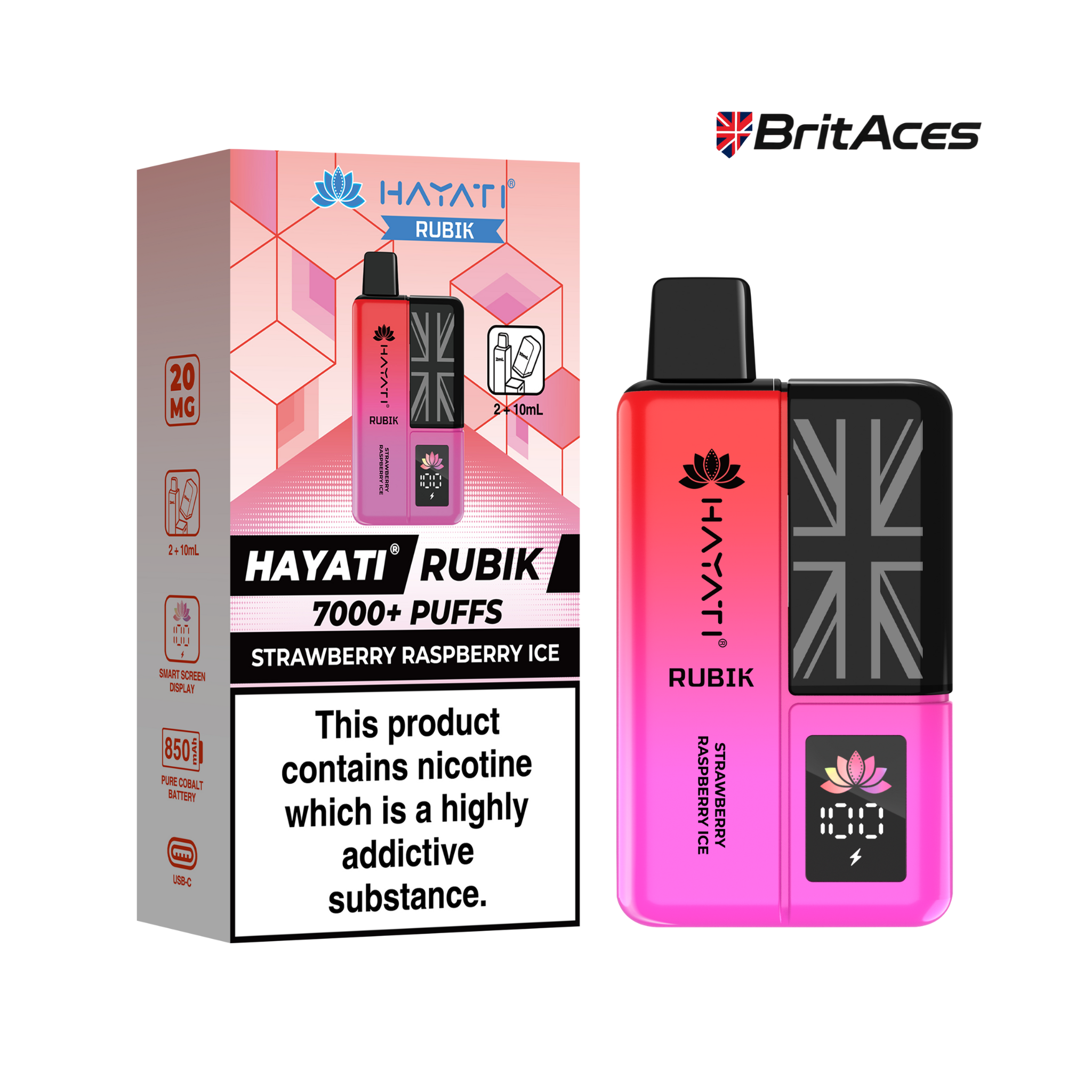 Hayati Rubik 7000 Puff Vape Kit