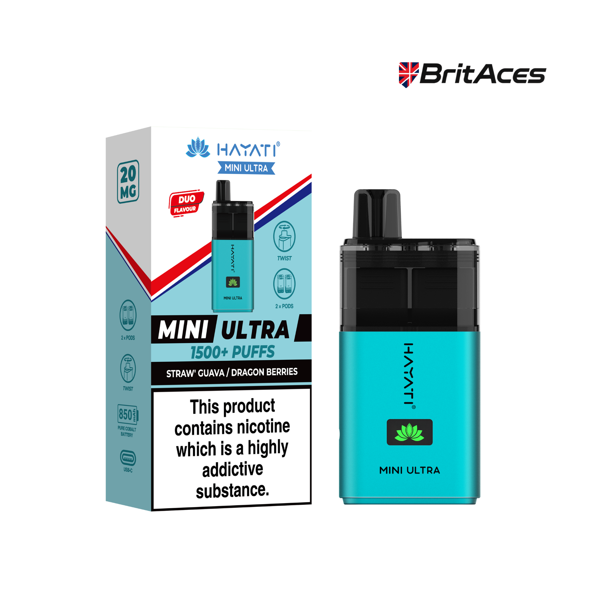 Hayati Mini Ultra 1500 PUFFS