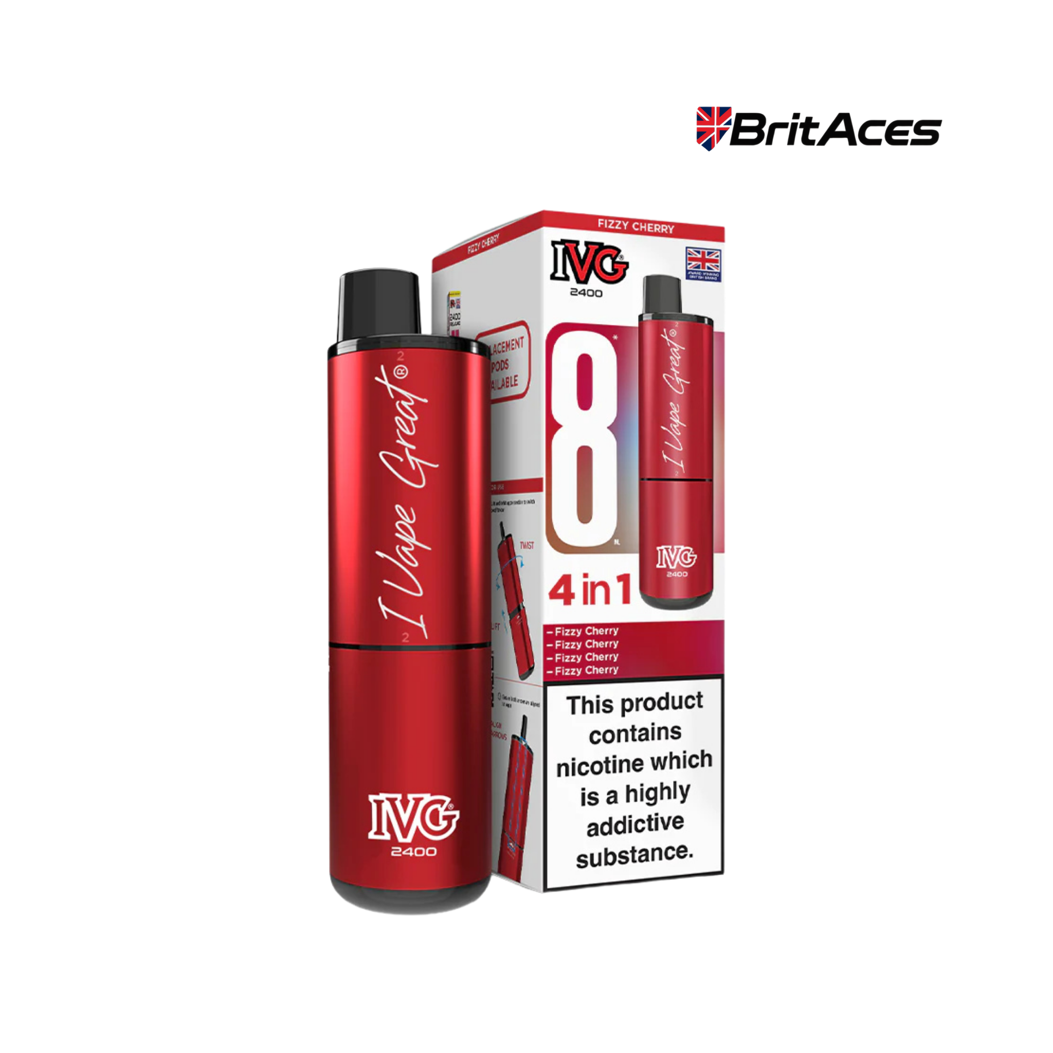 IVG 2400 4in1 Vape Kit