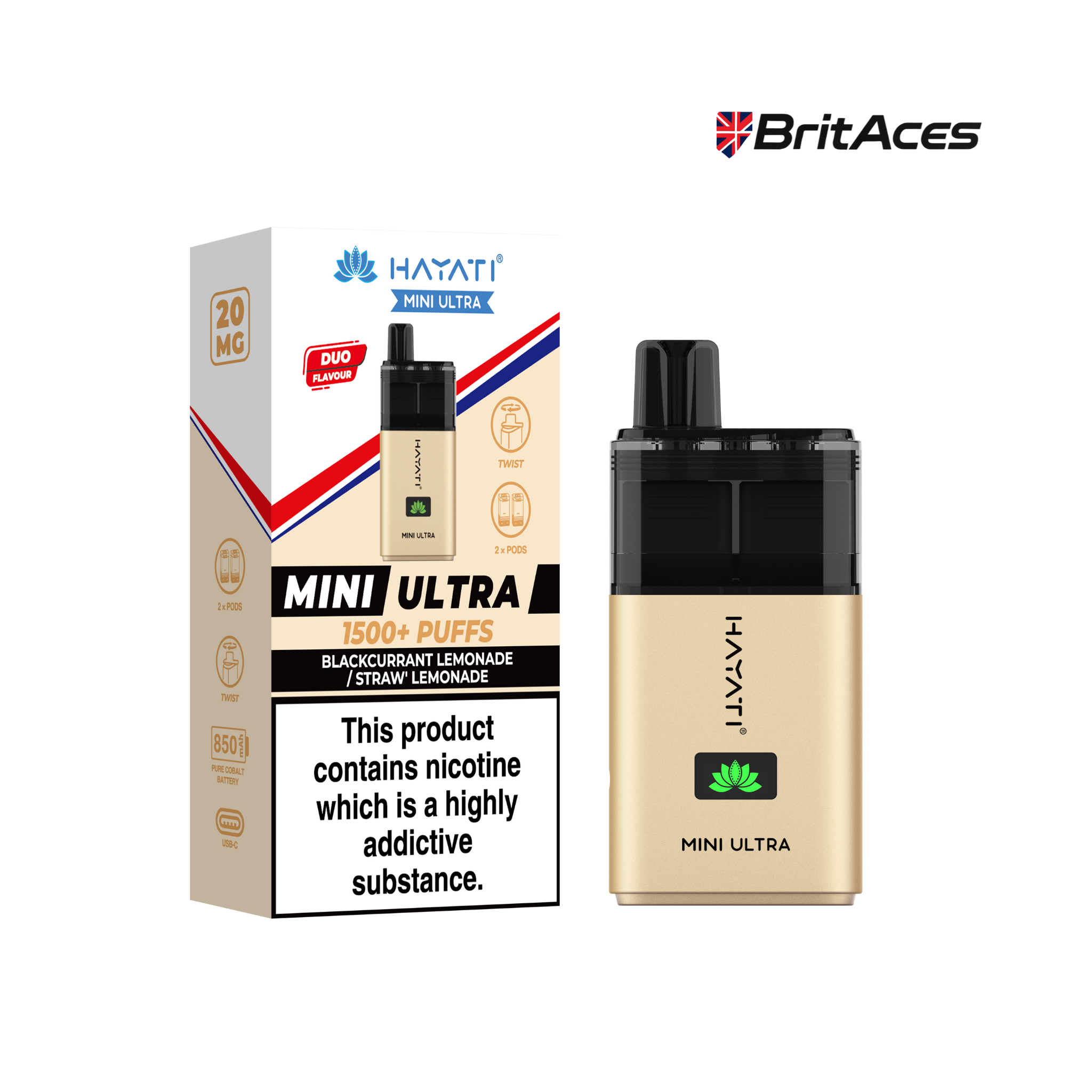 Hayati Mini Ultra 1500 PUFFS