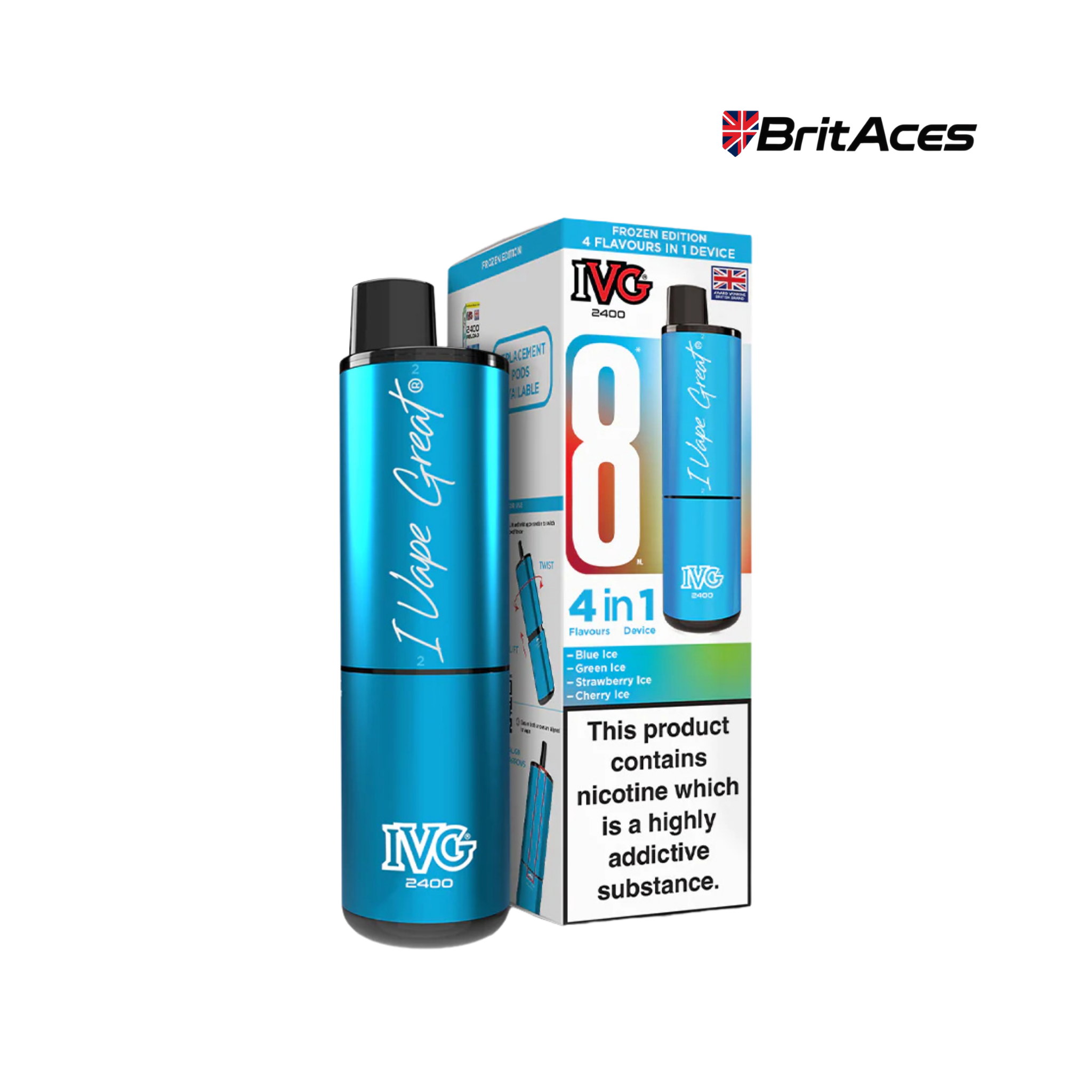 IVG 2400 4in1 Vape Kit