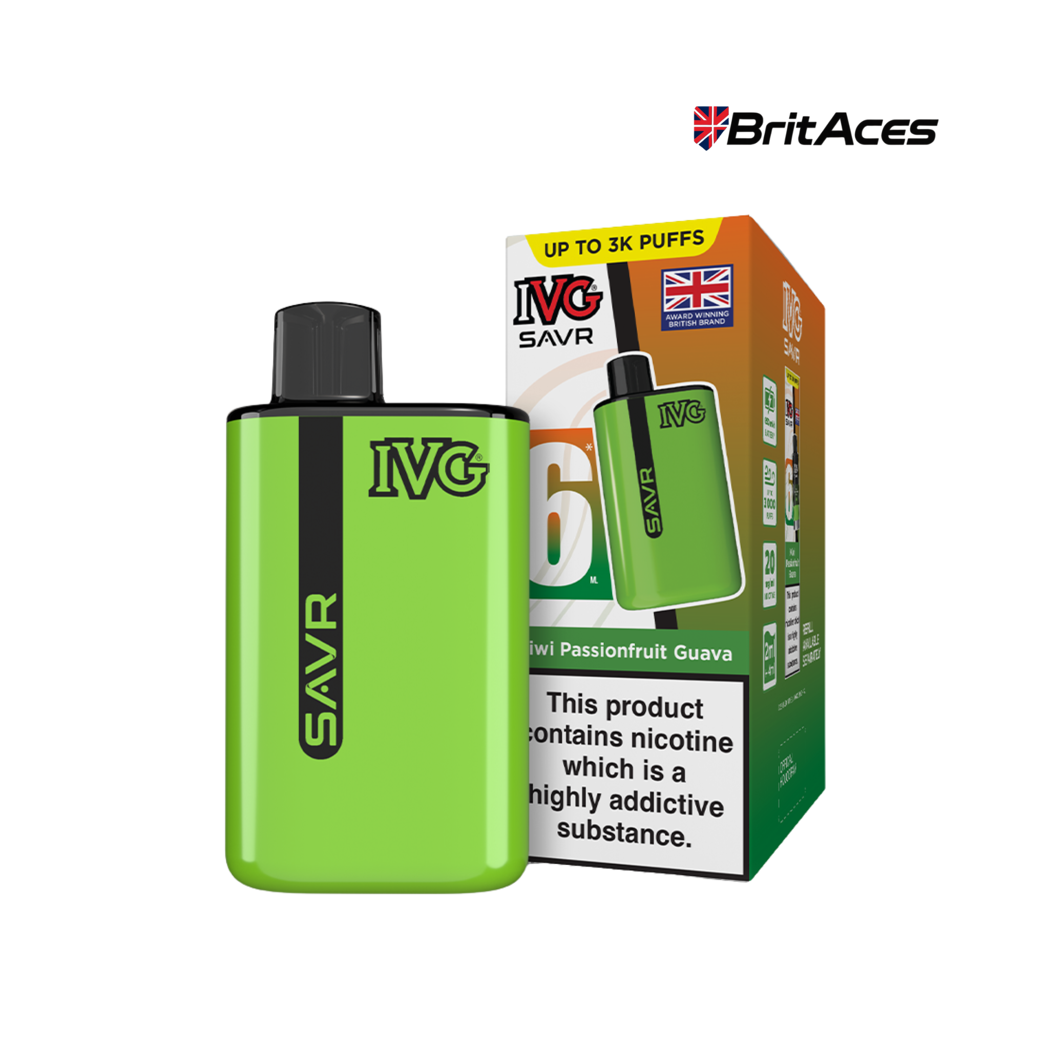 IVG SAVR Prefilled Pod Kit