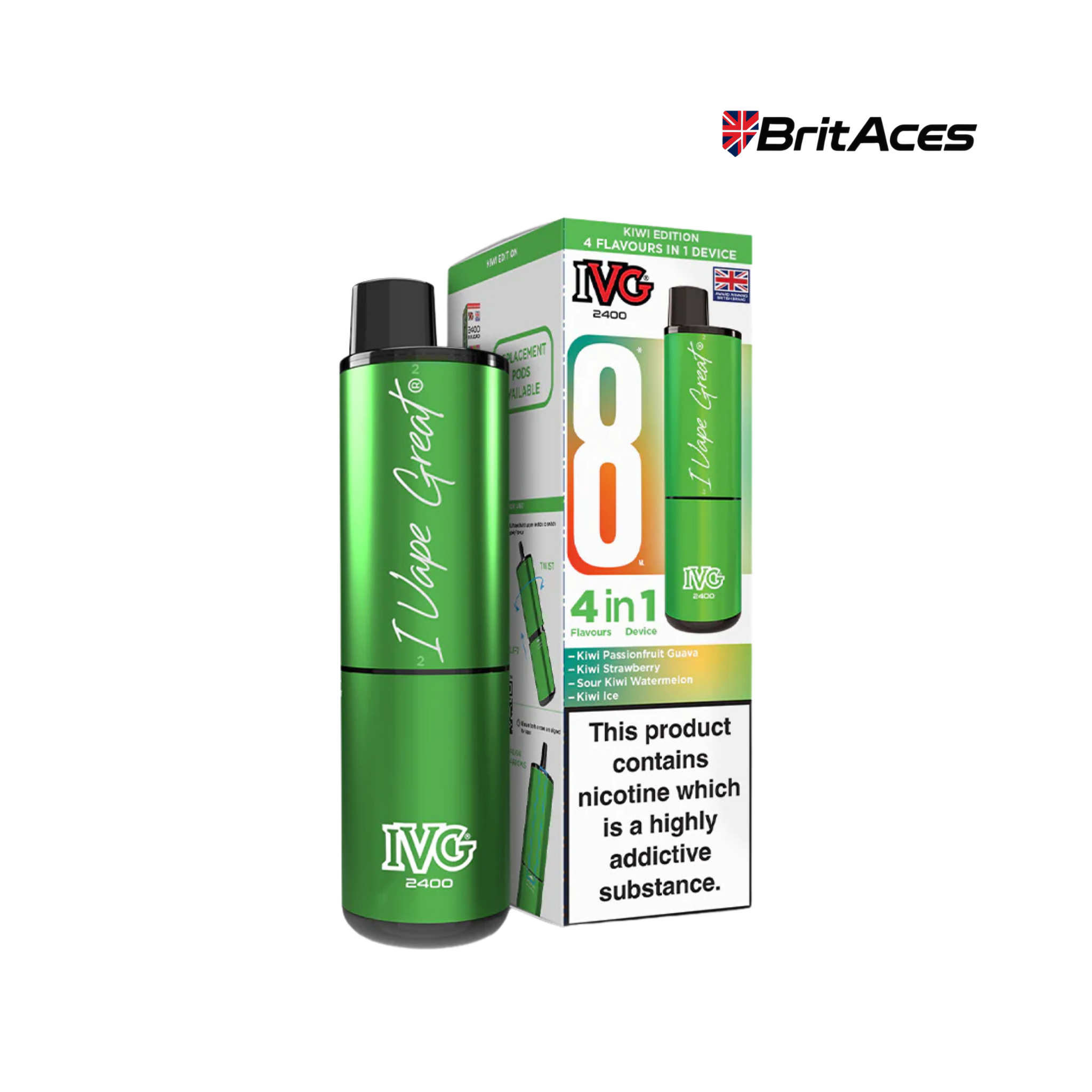 IVG 2400 4in1 Vape Kit