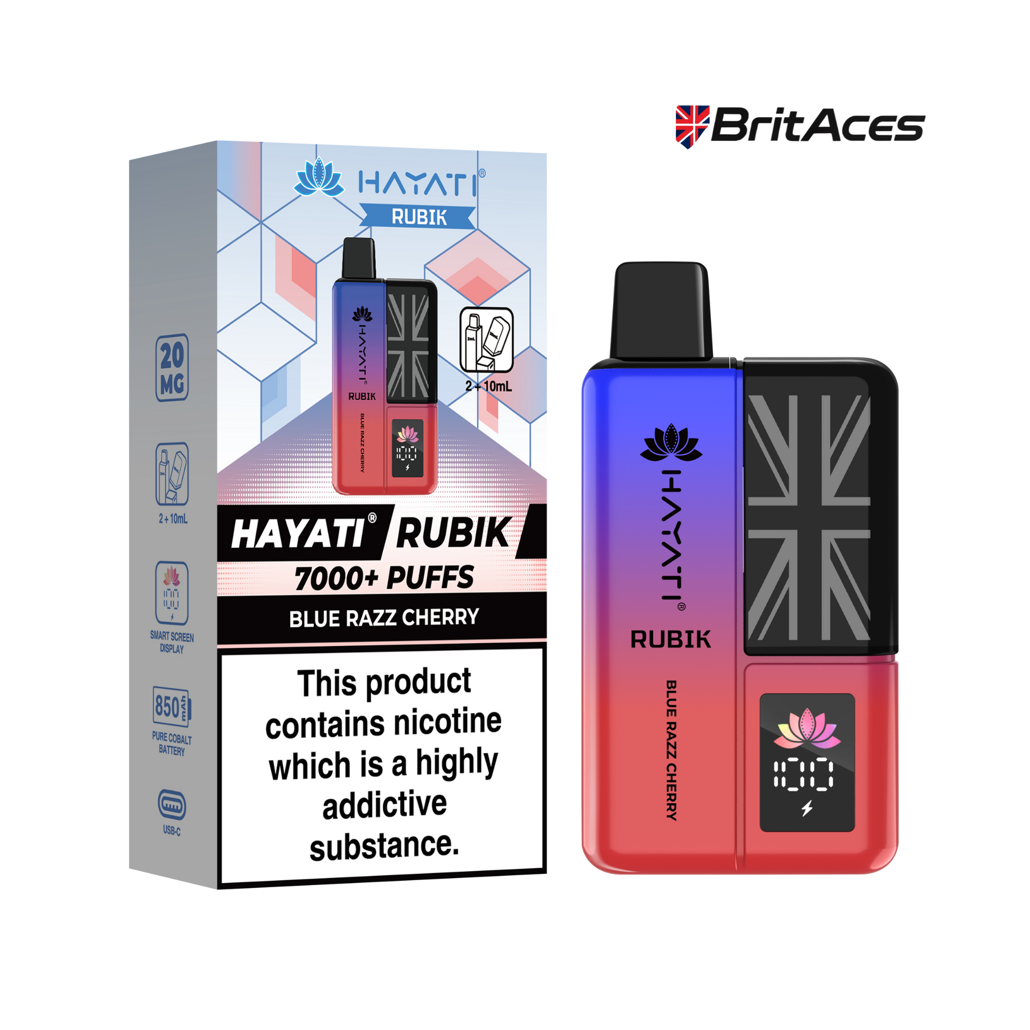 Hayati Rubik 7000 Puff Vape Kit