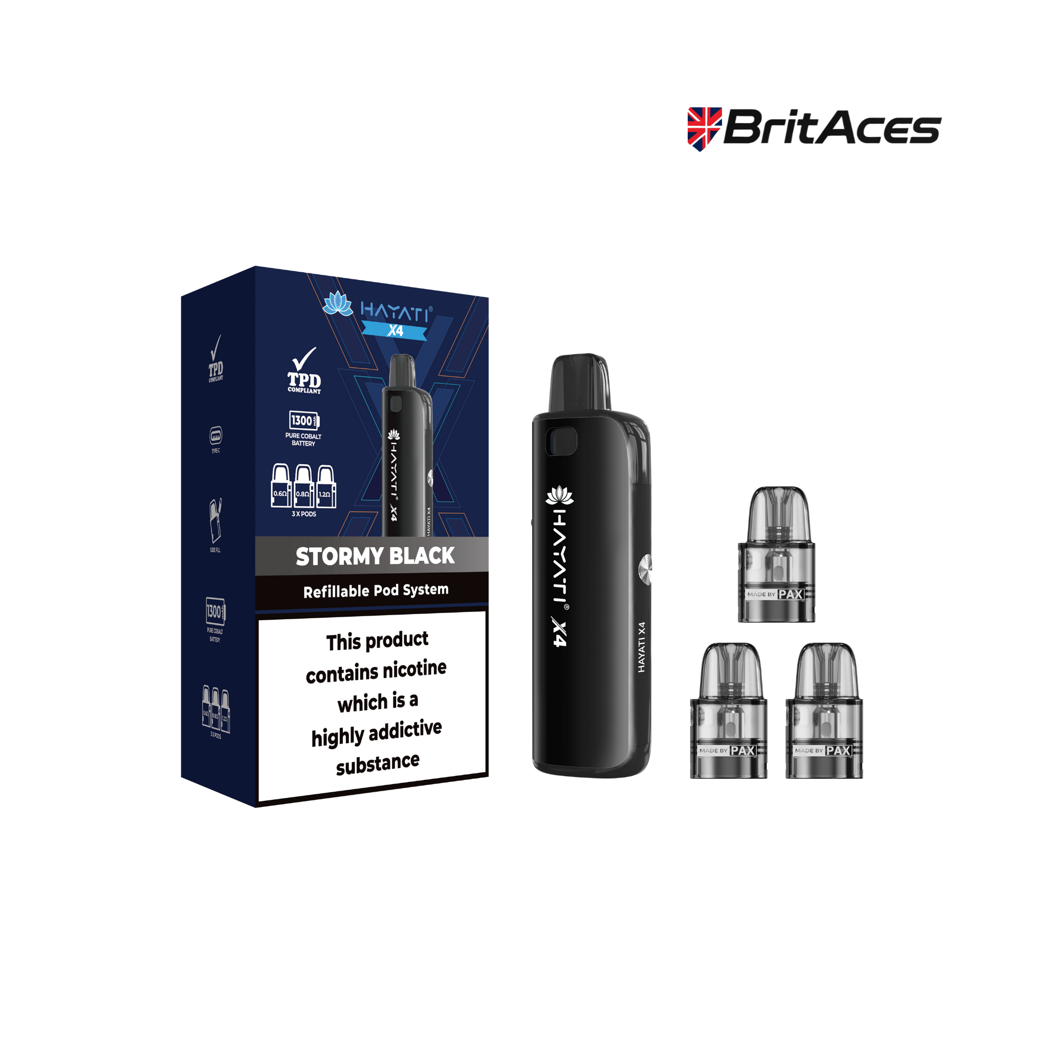 Hayati X4 Refillable Pod Vape Kit