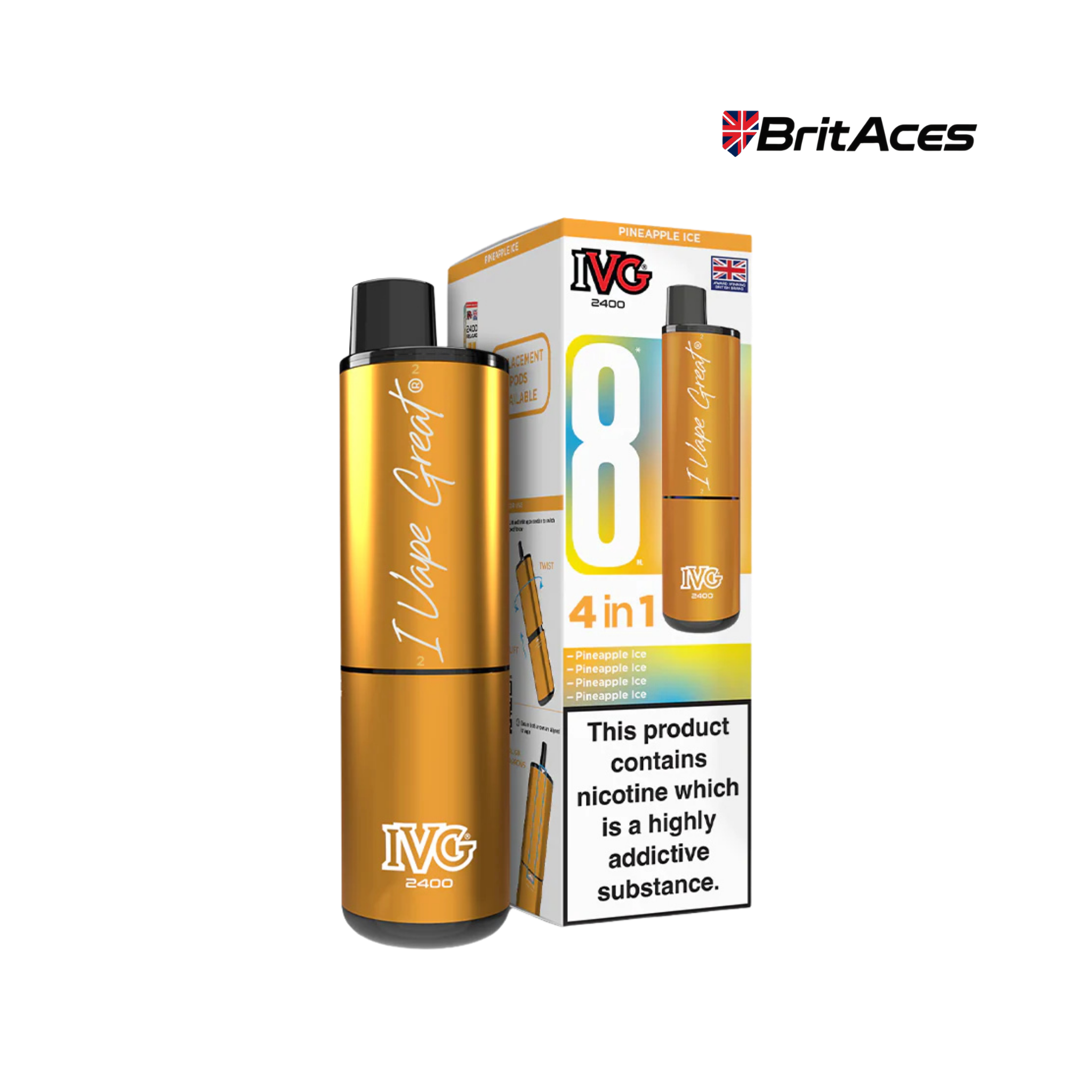 IVG 2400 4in1 Vape Kit
