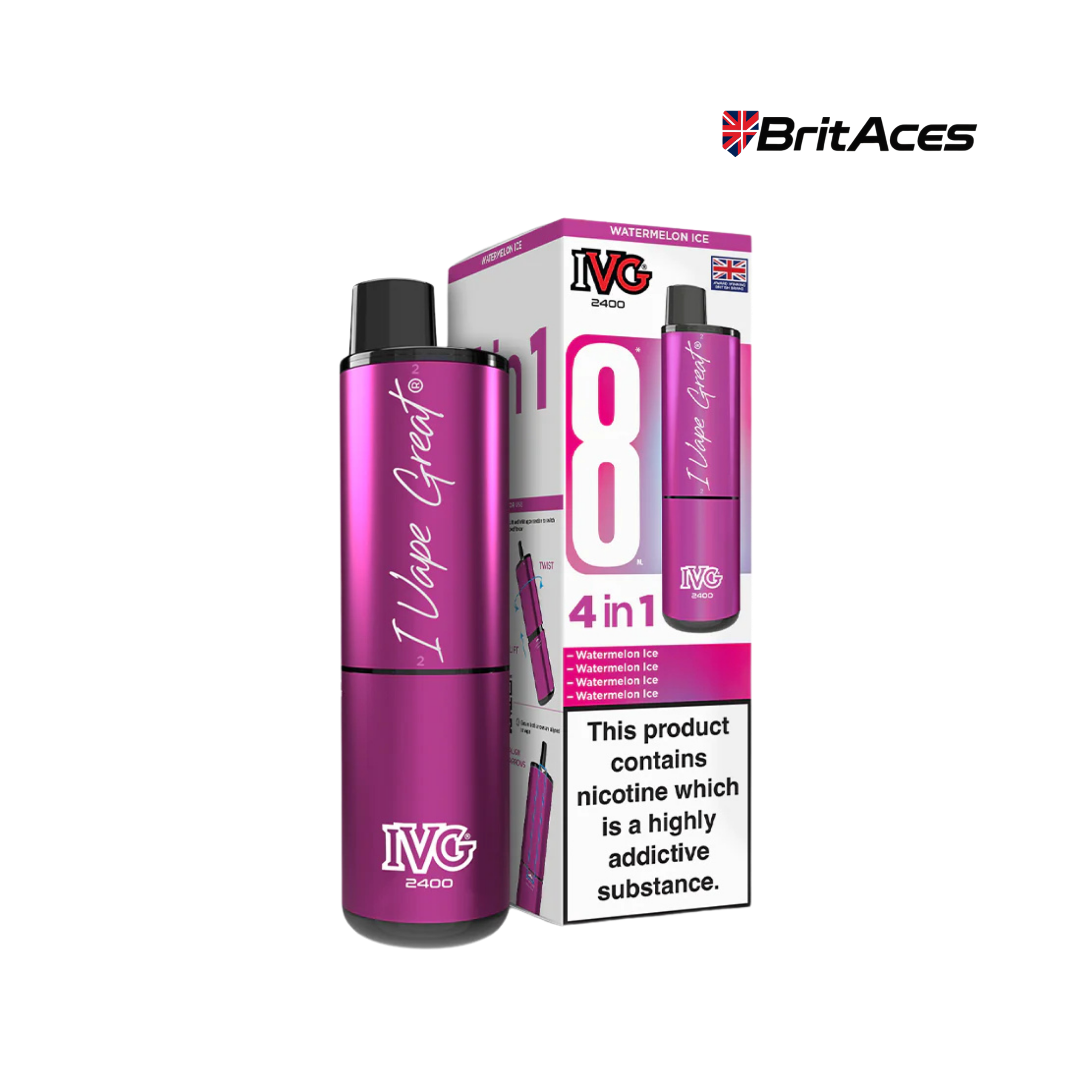 IVG 2400 4in1 Vape Kit