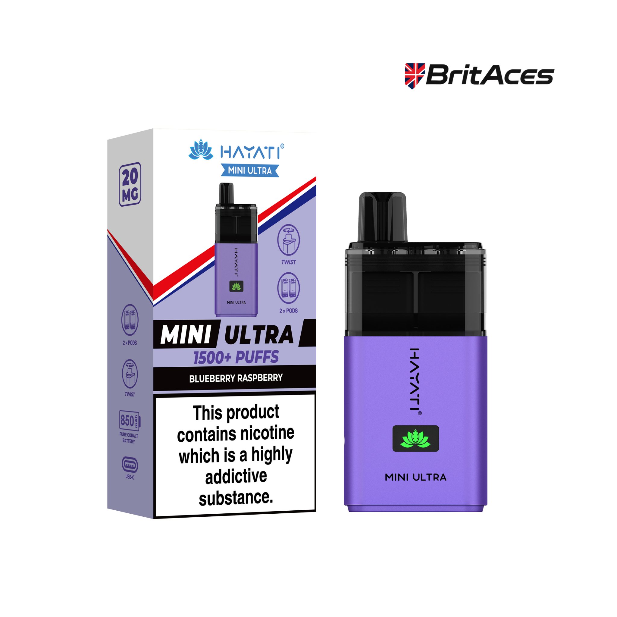 Hayati Mini Ultra 1500 PUFFS